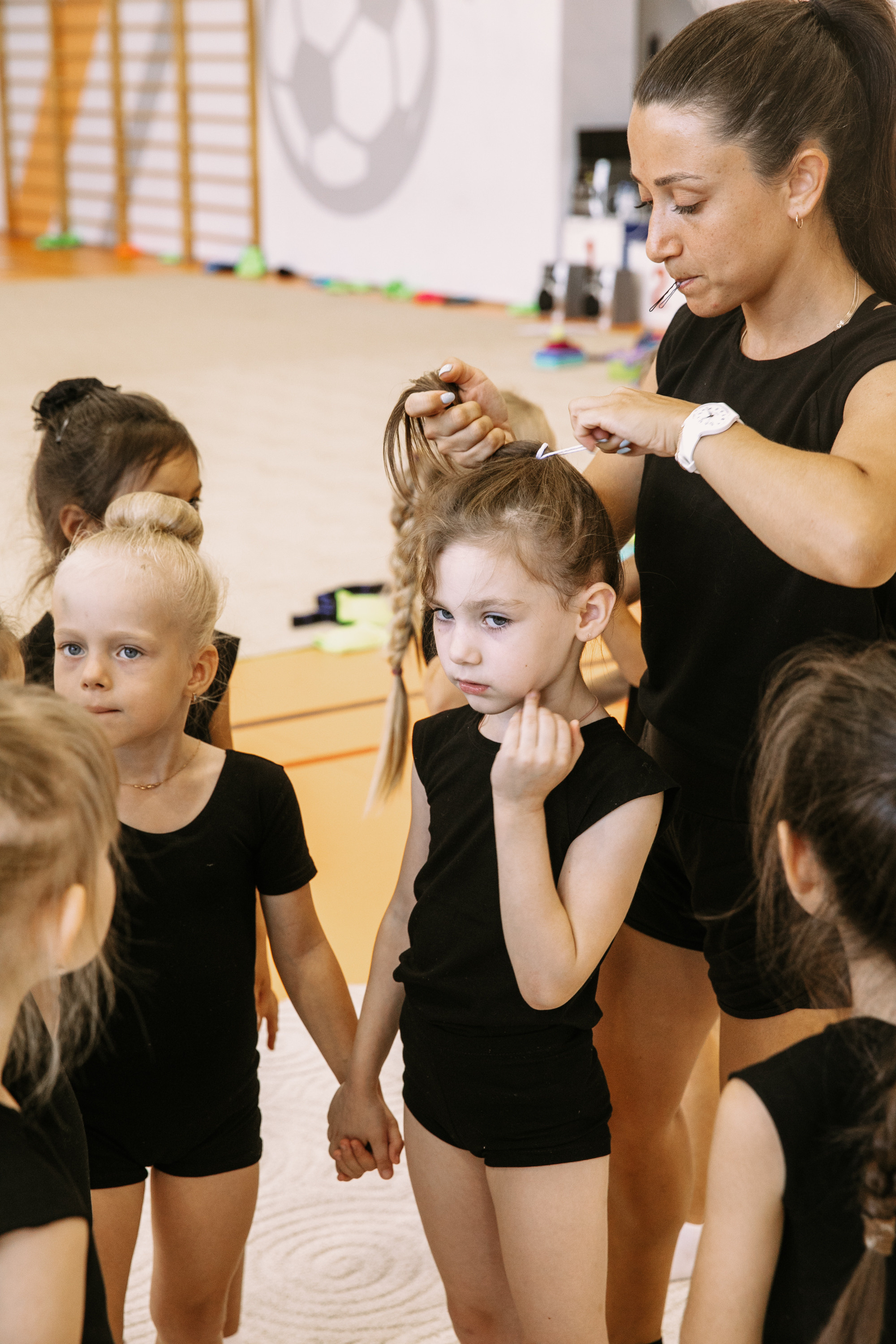 Гимнастки. Фотограф Максим Маркелов