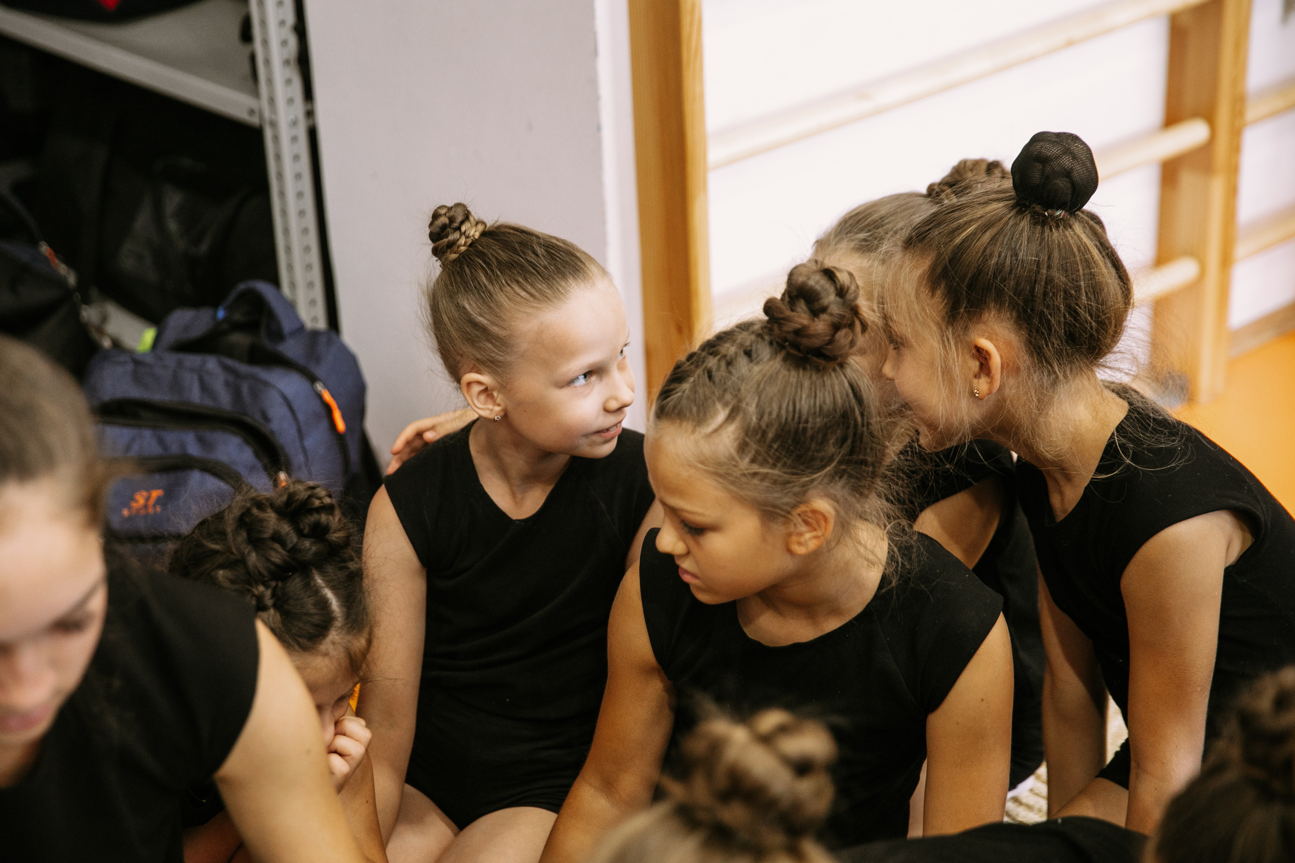 Гимнастки. Фотограф Максим Маркелов