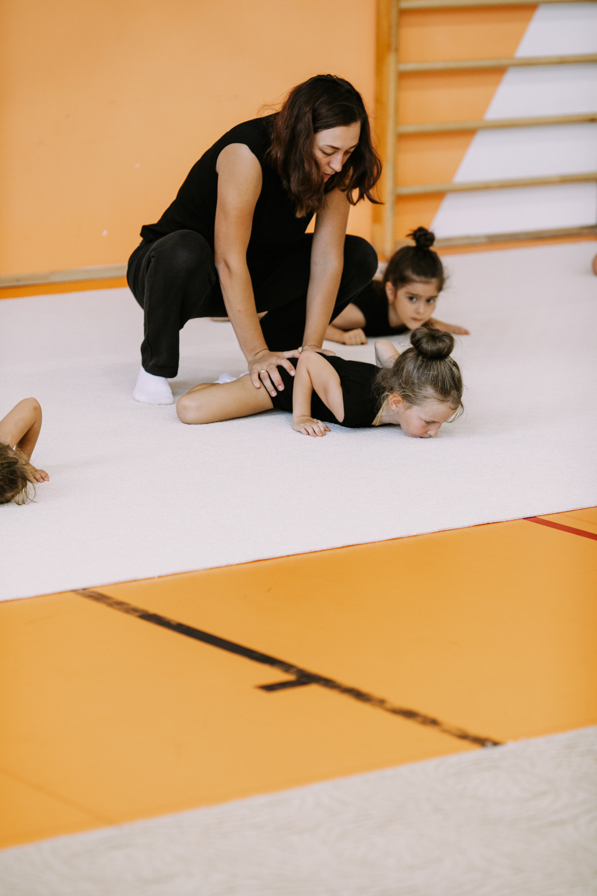 Гимнастки. Фотограф Максим Маркелов