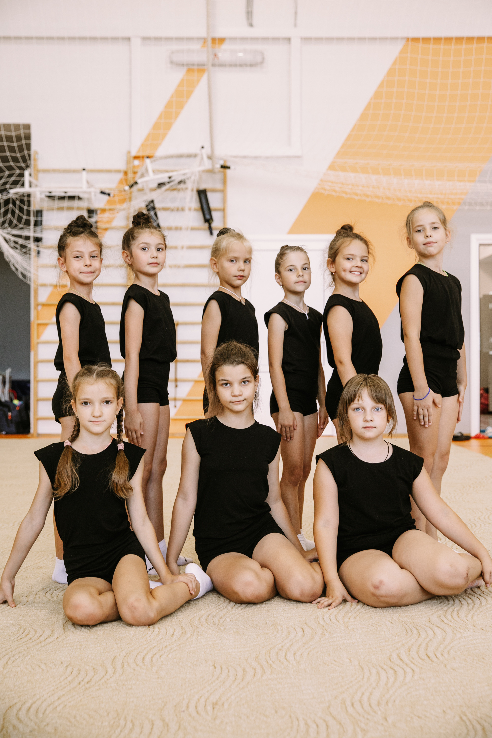 Гимнастки. Фотограф Максим Маркелов