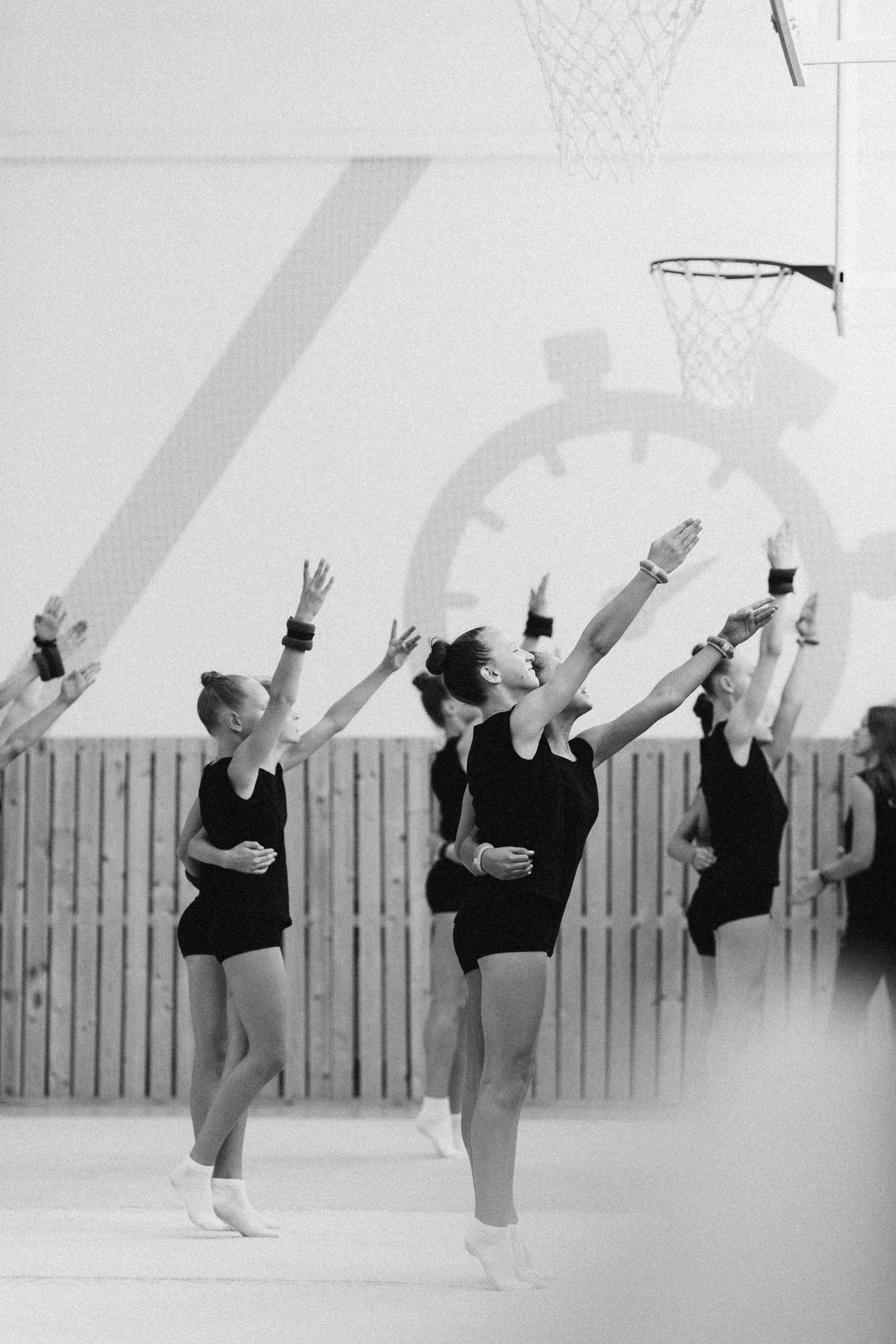 Гимнастки. Фотограф Максим Маркелов