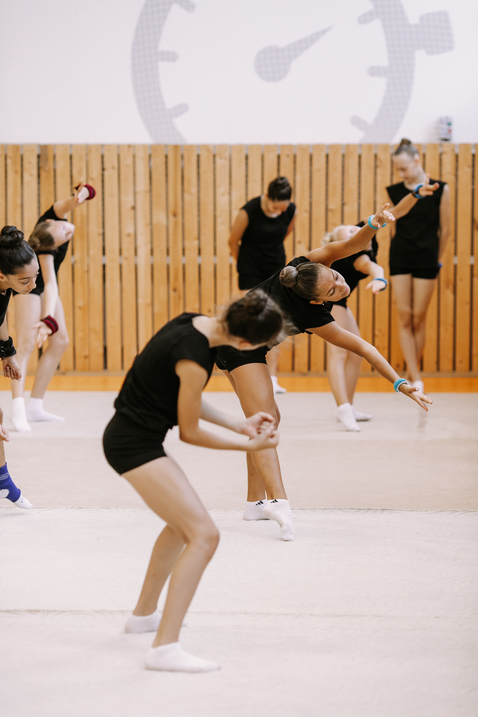 Гимнастки. Фотограф Максим Маркелов