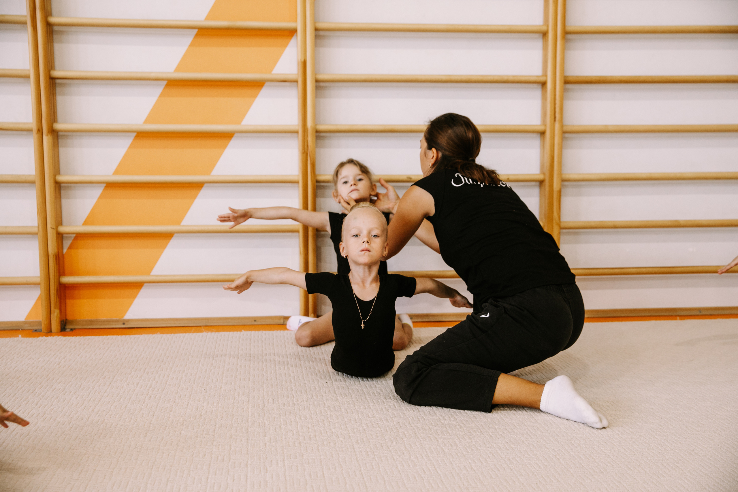 Гимнастки. Фотограф Максим Маркелов