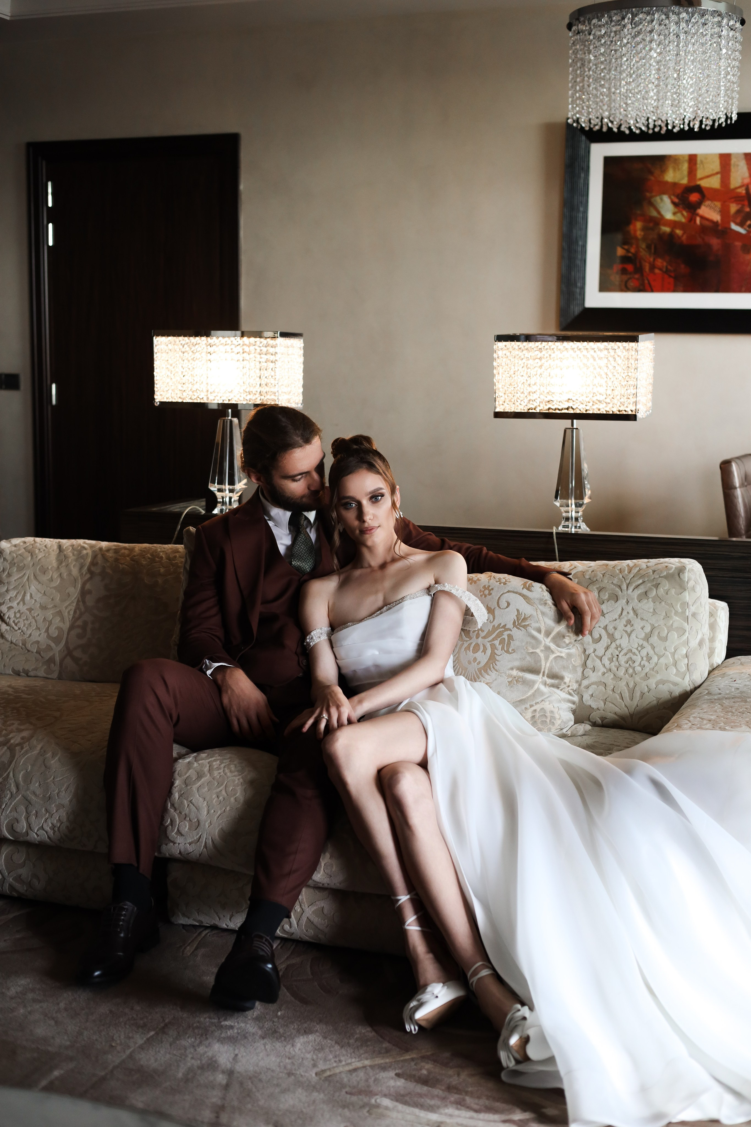 Савелий и Мария | Roof hotel Continental. Свадебный фотограф Москва