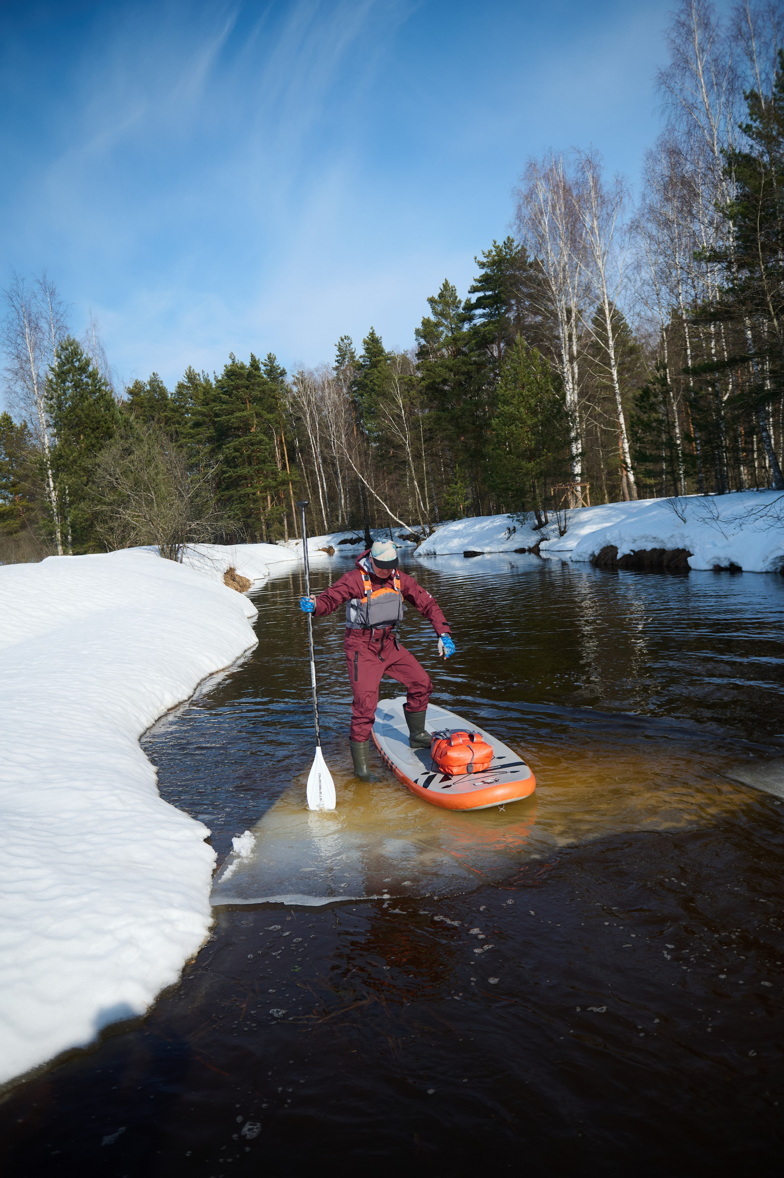 Первый весенний сплав р. Нерская. Главная