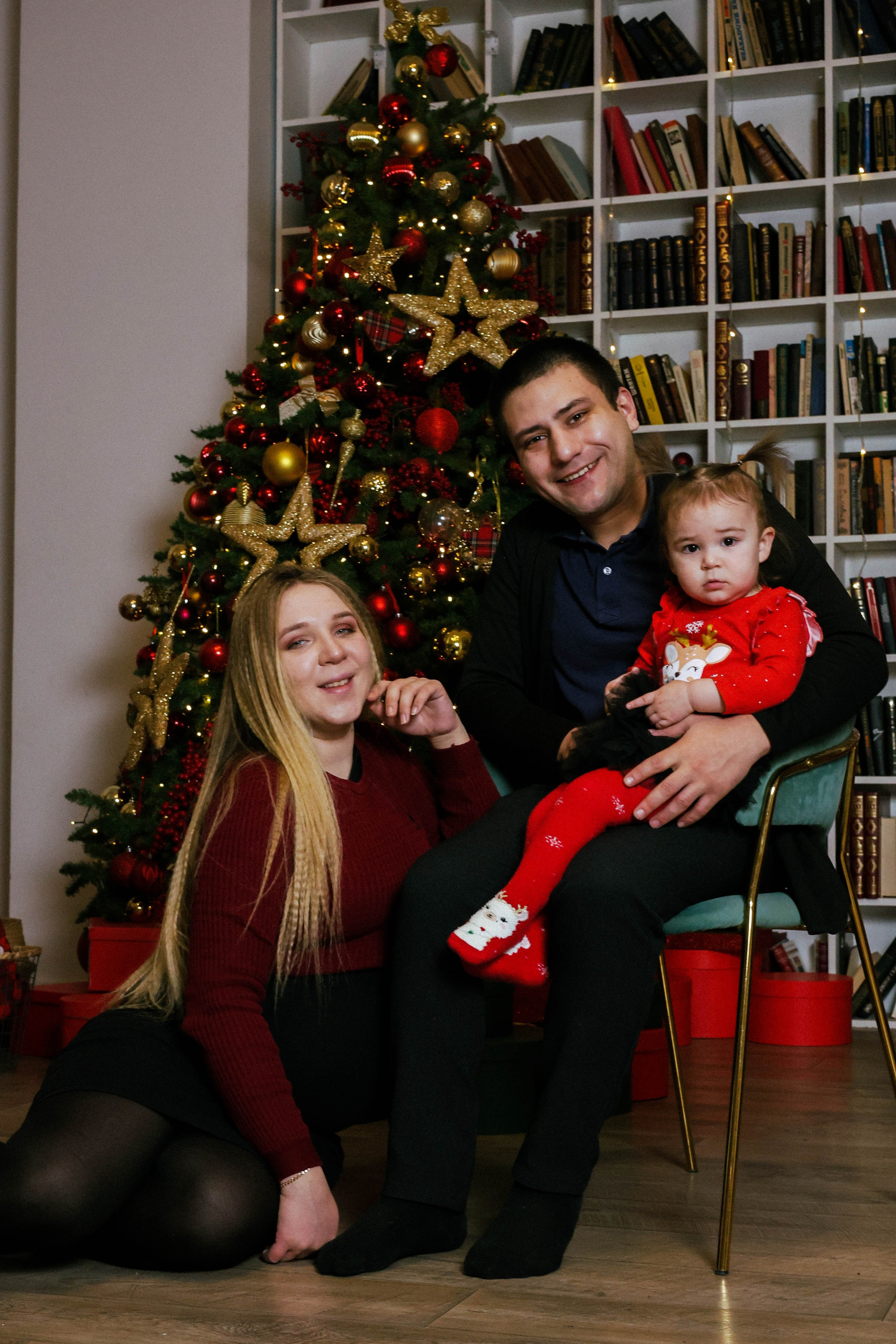 Новогодняя история «Анастасия и ее семья». Фотограф в Москве Анастасия Калинина