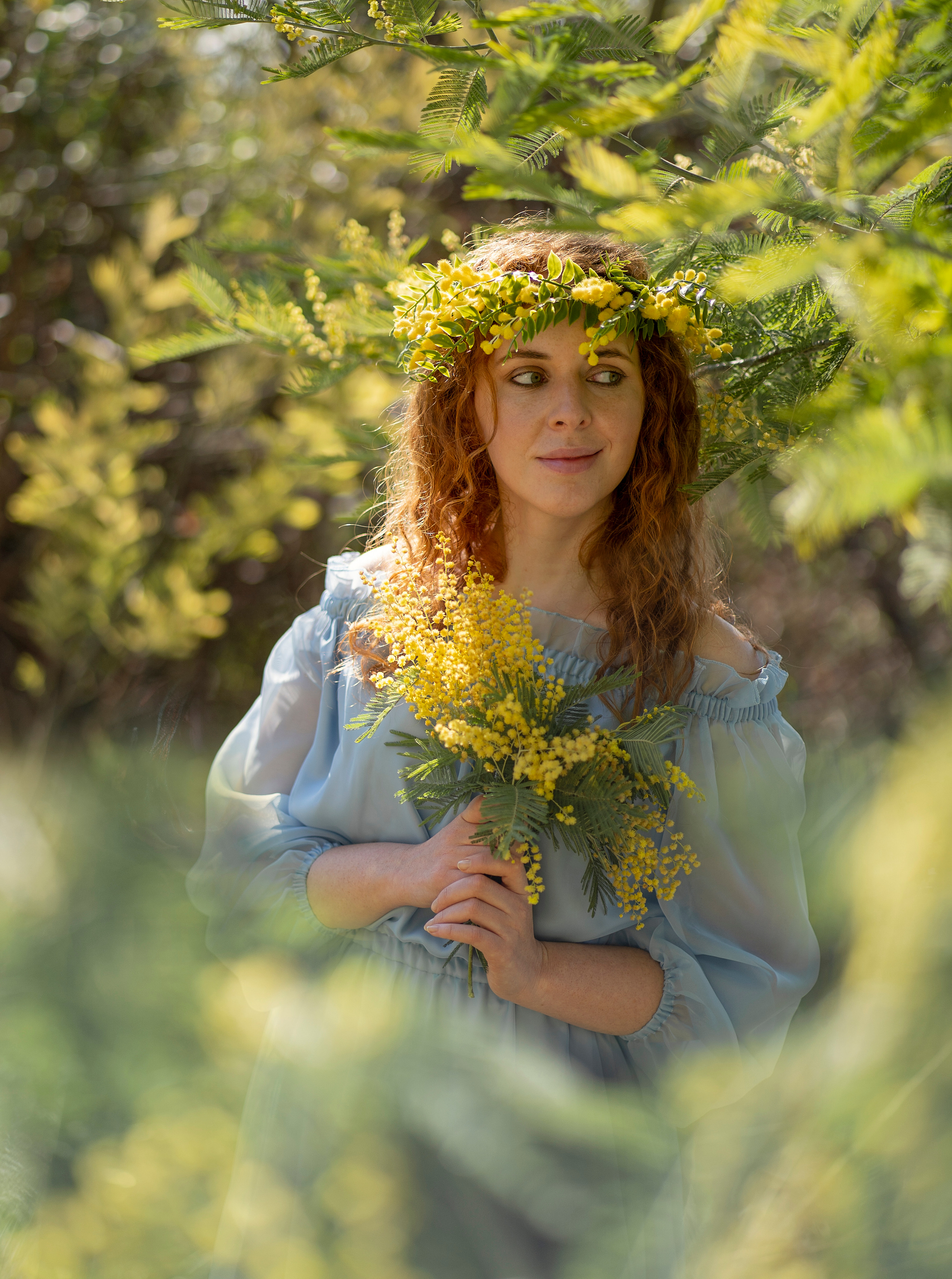 Наверное так должна выглядеть весна? В образе весны-Мария. Лариса Коновалова — портретный фотограф (Майкоп, Краснодар)