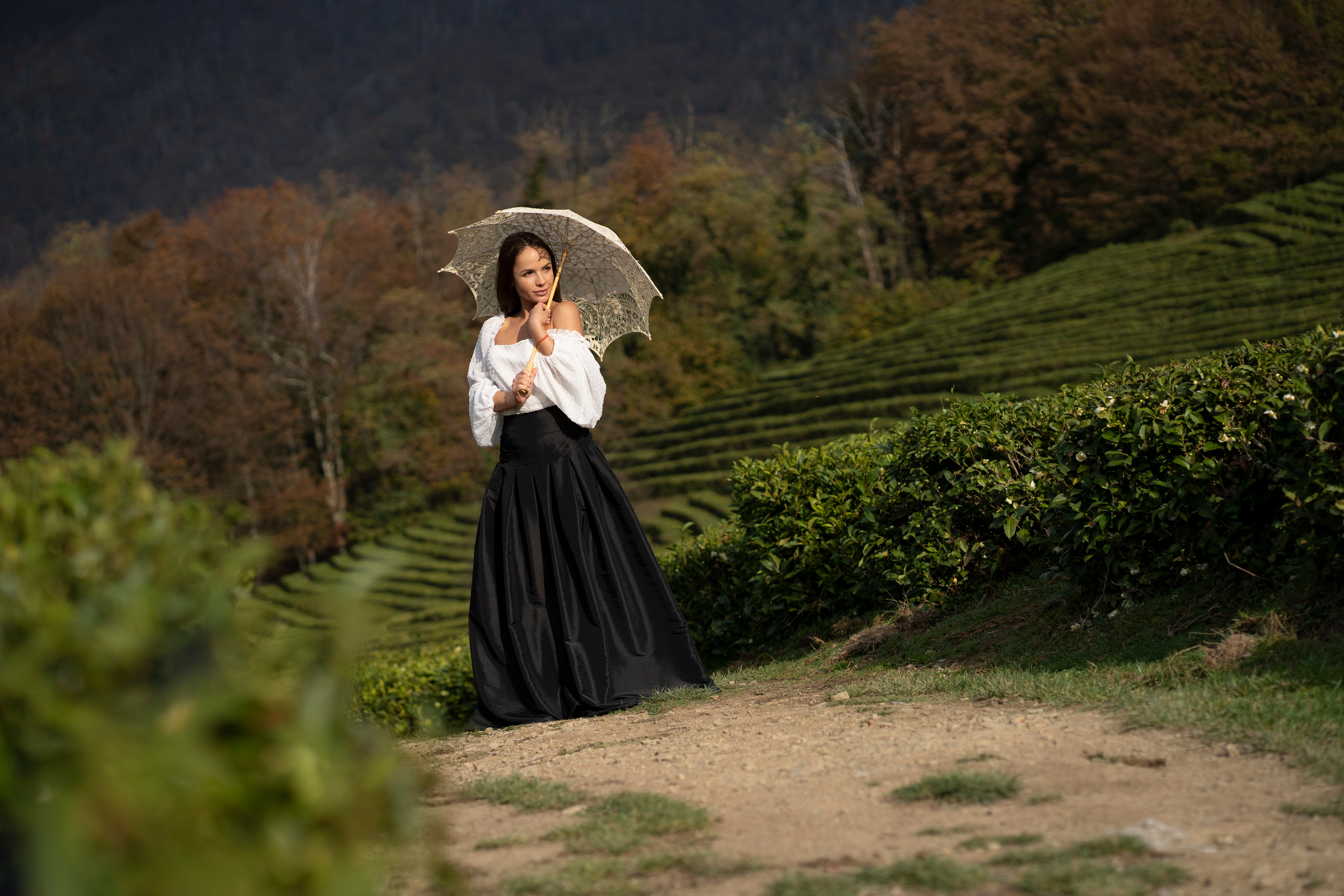 В образе Скарлетт О’Хара-очаровательная Александра. Лариса Коновалова — портретный фотограф (Майкоп, Краснодар)