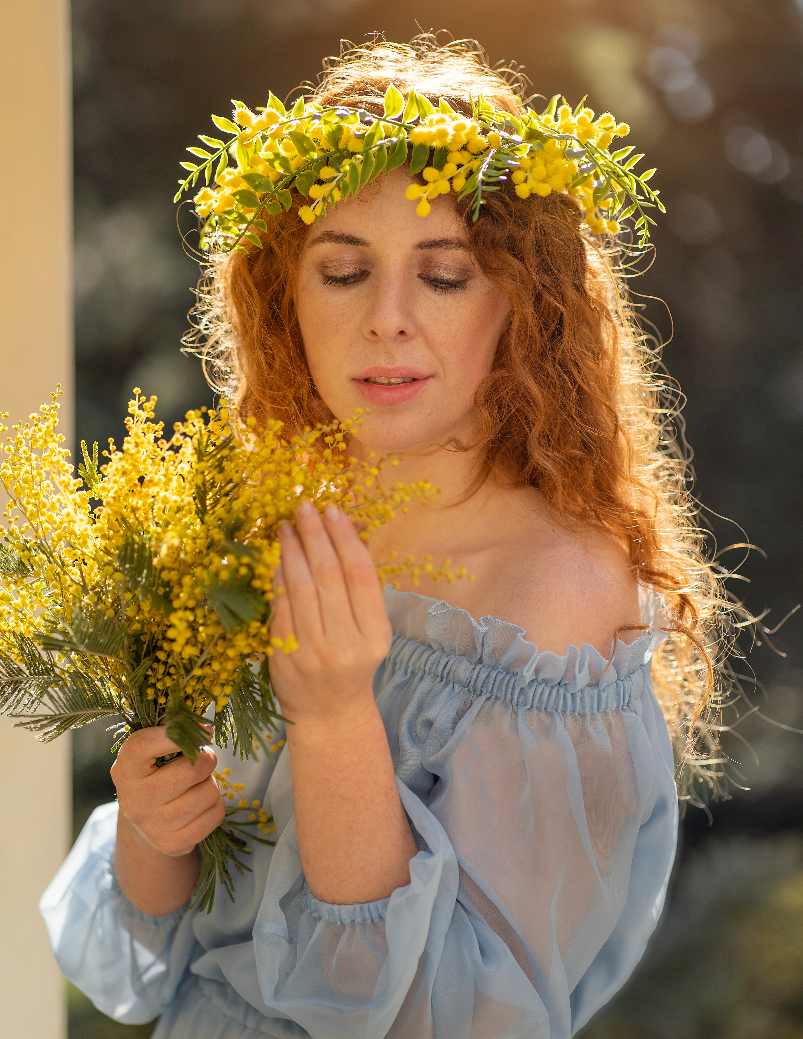 Наверное так должна выглядеть весна? В образе весны-Мария. Лариса Коновалова — портретный фотограф (Майкоп, Краснодар)