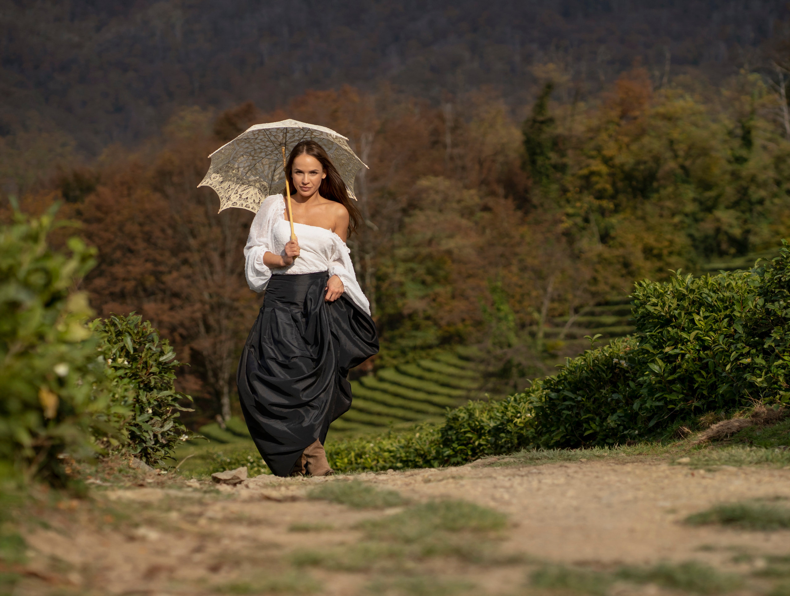 В образе Скарлетт О’Хара-очаровательная Александра. Лариса Коновалова — портретный фотограф (Майкоп, Краснодар)