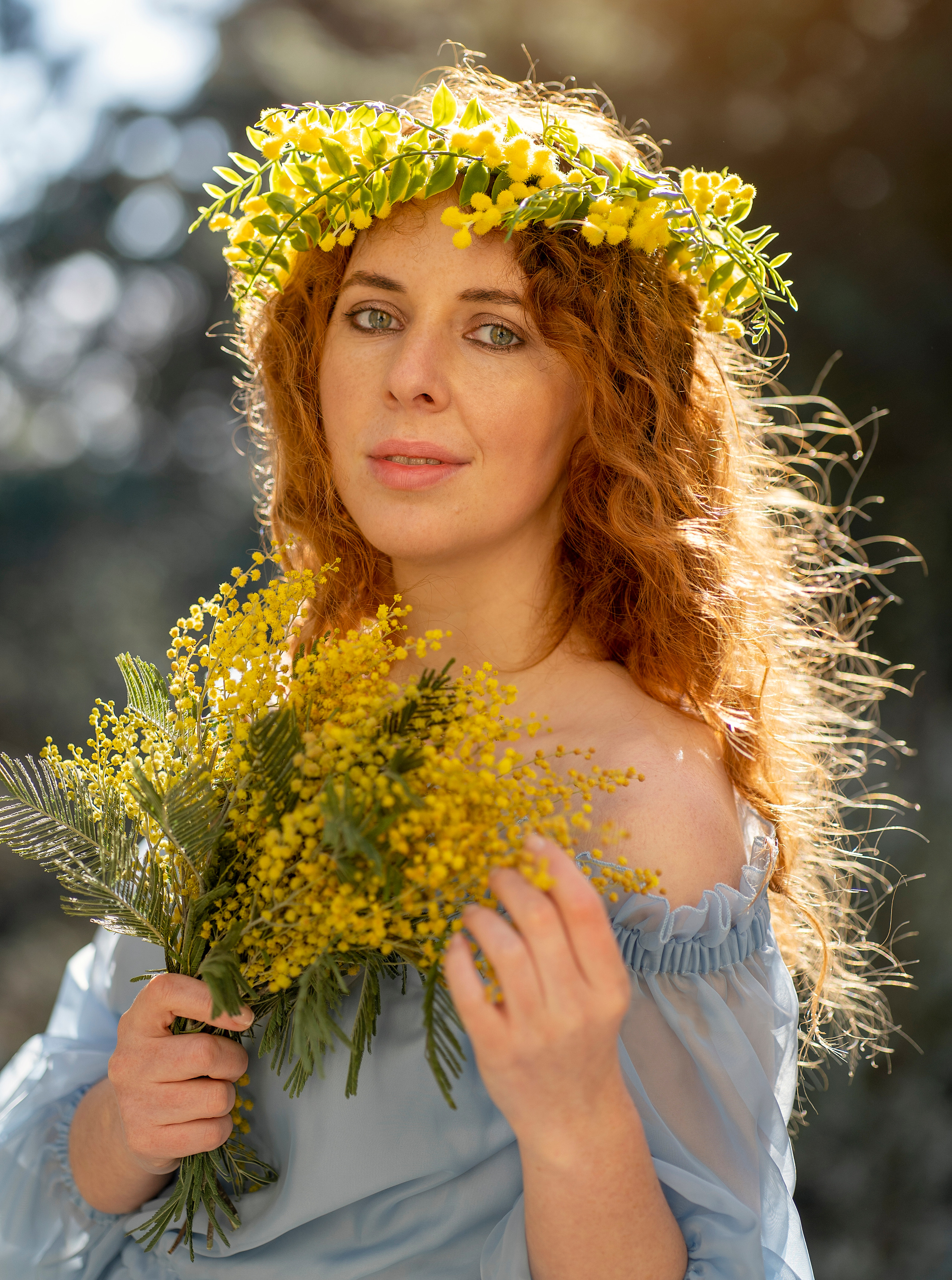 Наверное так должна выглядеть весна? В образе весны-Мария. Лариса Коновалова — портретный фотограф (Майкоп, Краснодар)