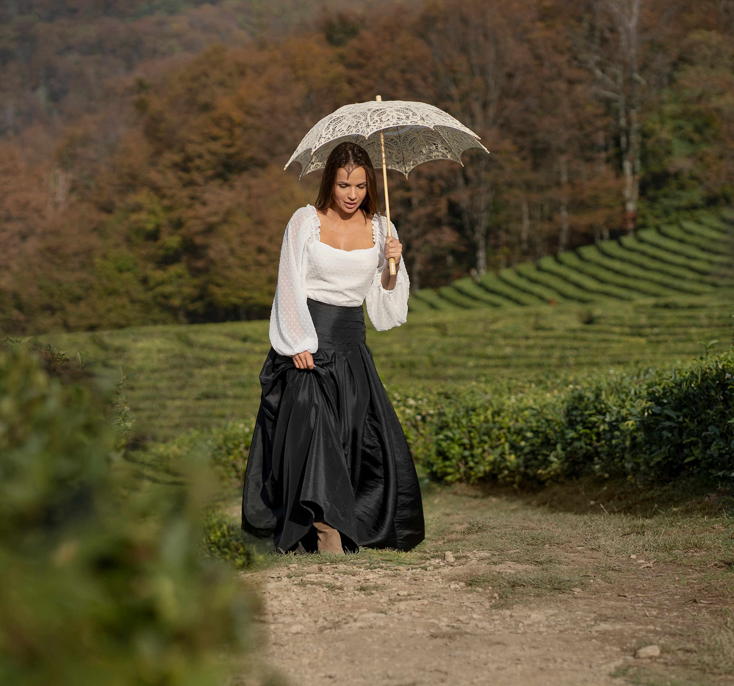 В образе Скарлетт О’Хара-очаровательная Александра. Лариса Коновалова — портретный фотограф (Майкоп, Краснодар)