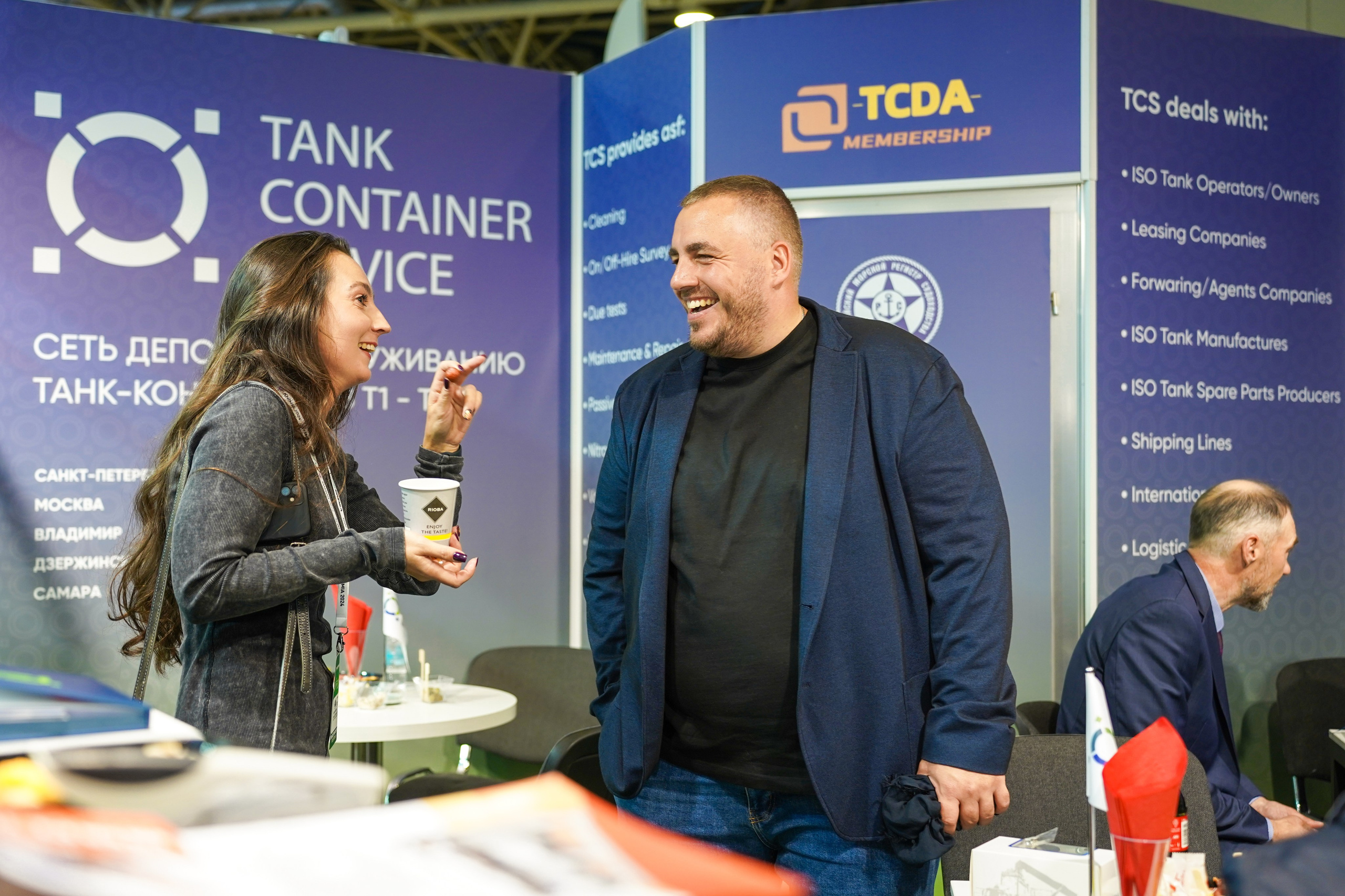 TANK CONTAINER SERVICE на выставке ХИМИЯ-2024. Фотограф b2b на выставки, конференции, форумы в Москве