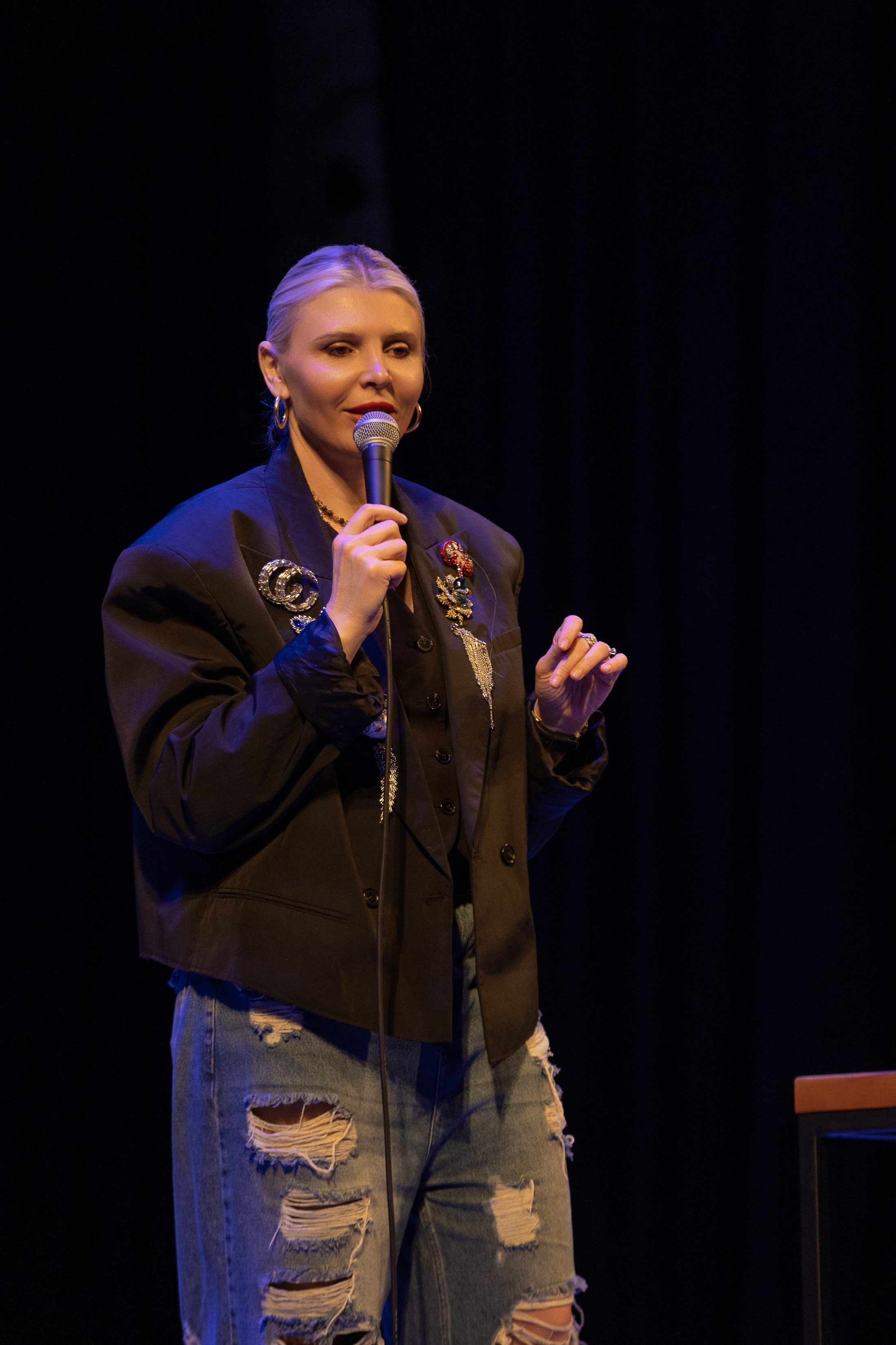 Сольный Standup Валерии Яковлевой. Фотограф Юлия Мальцева