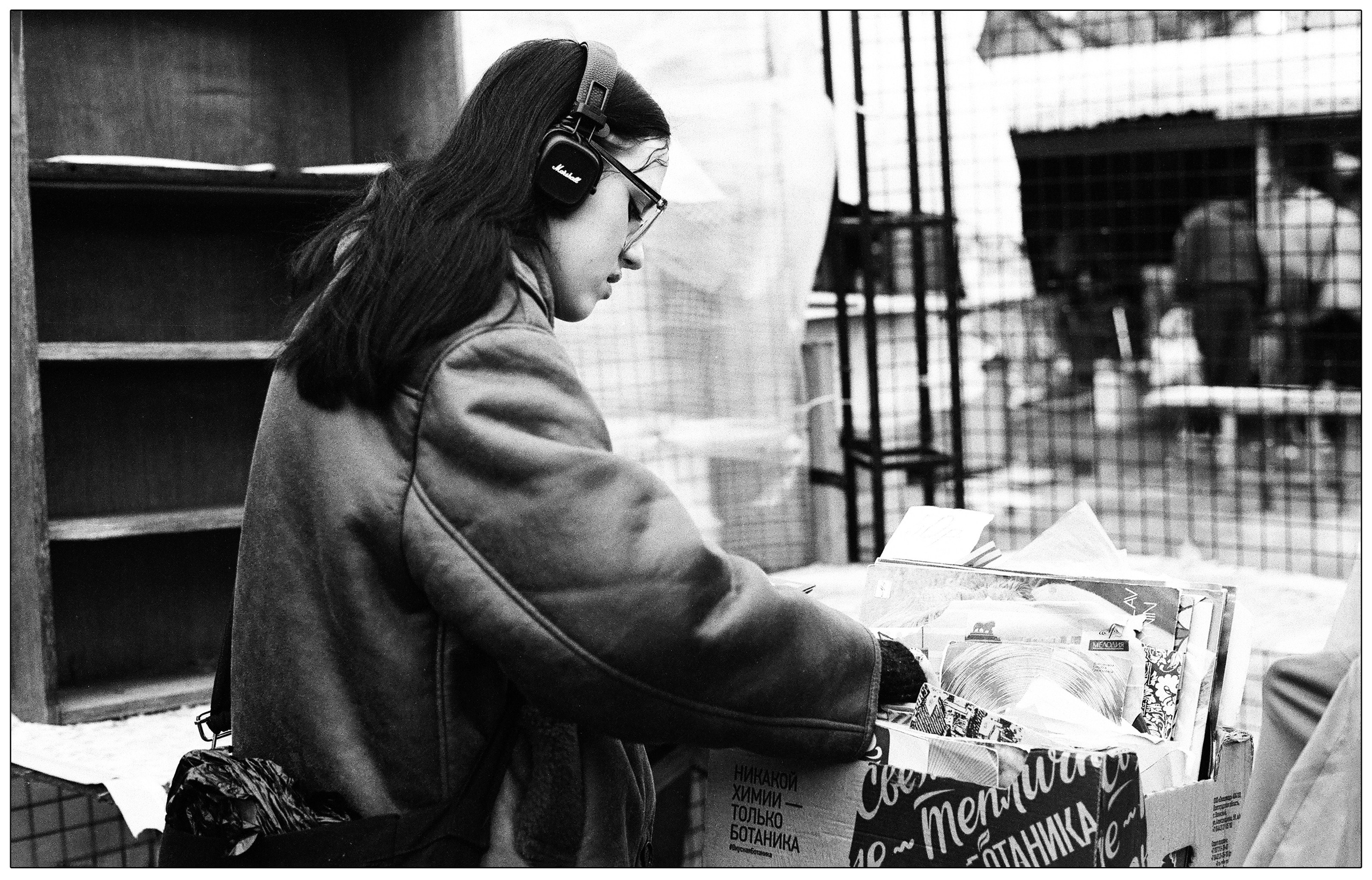 Портрет. Сандра Ковалева | ЧБ фотограф