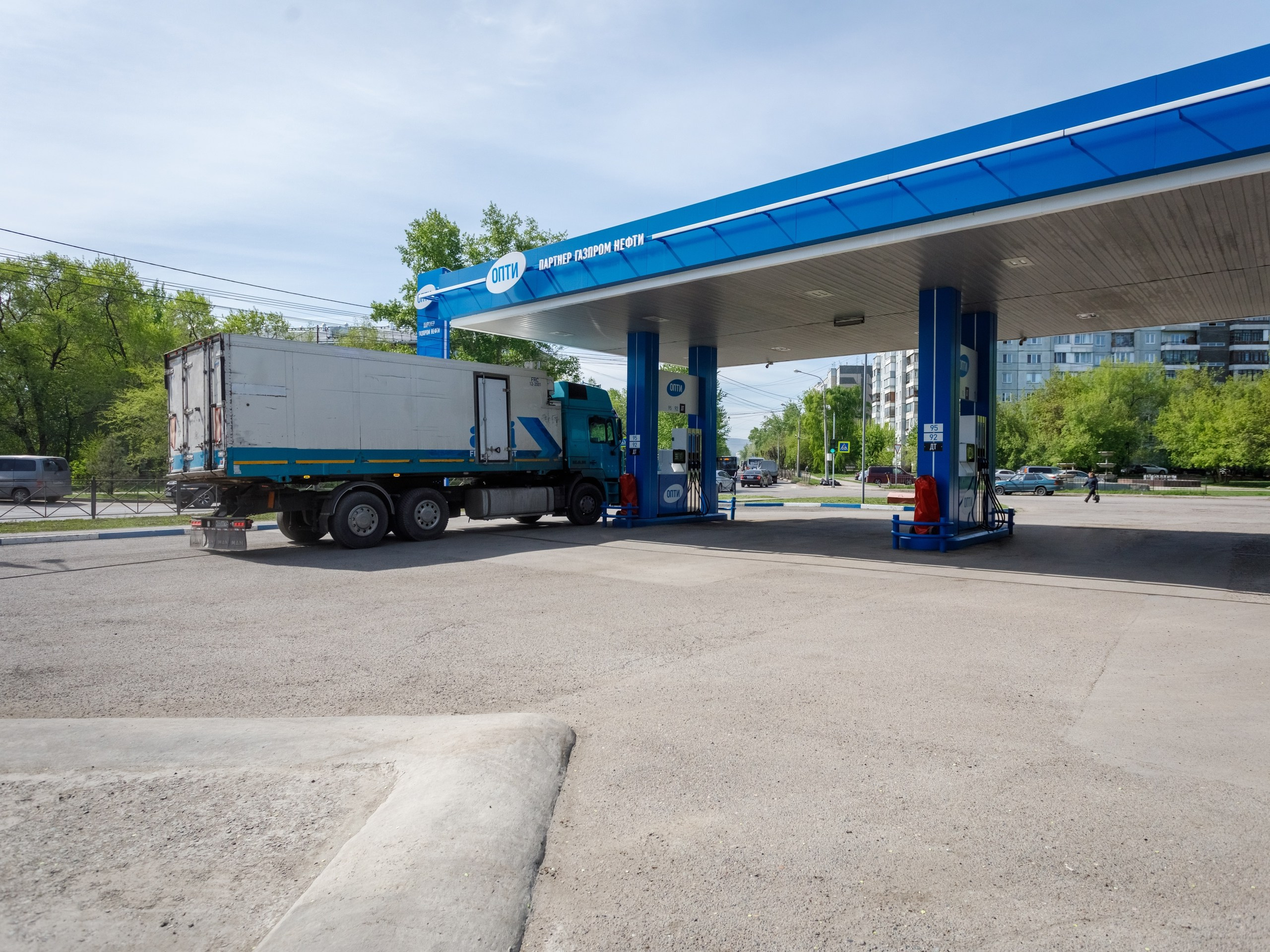 Опти АЗС. Газпром нефти