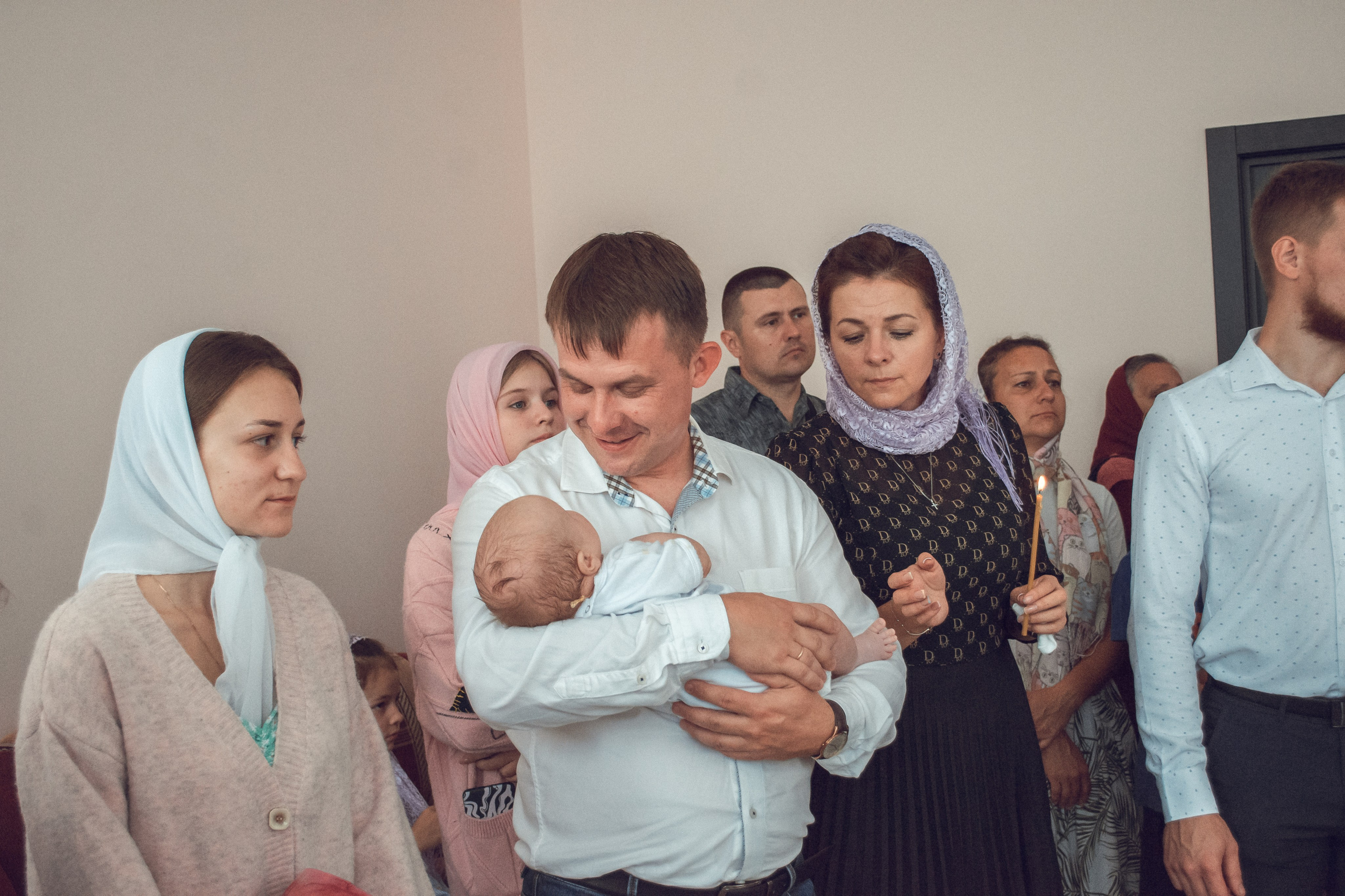 Таинство Крещения. Семейный фотограф в Новомичуринске Наташа Непомнящая