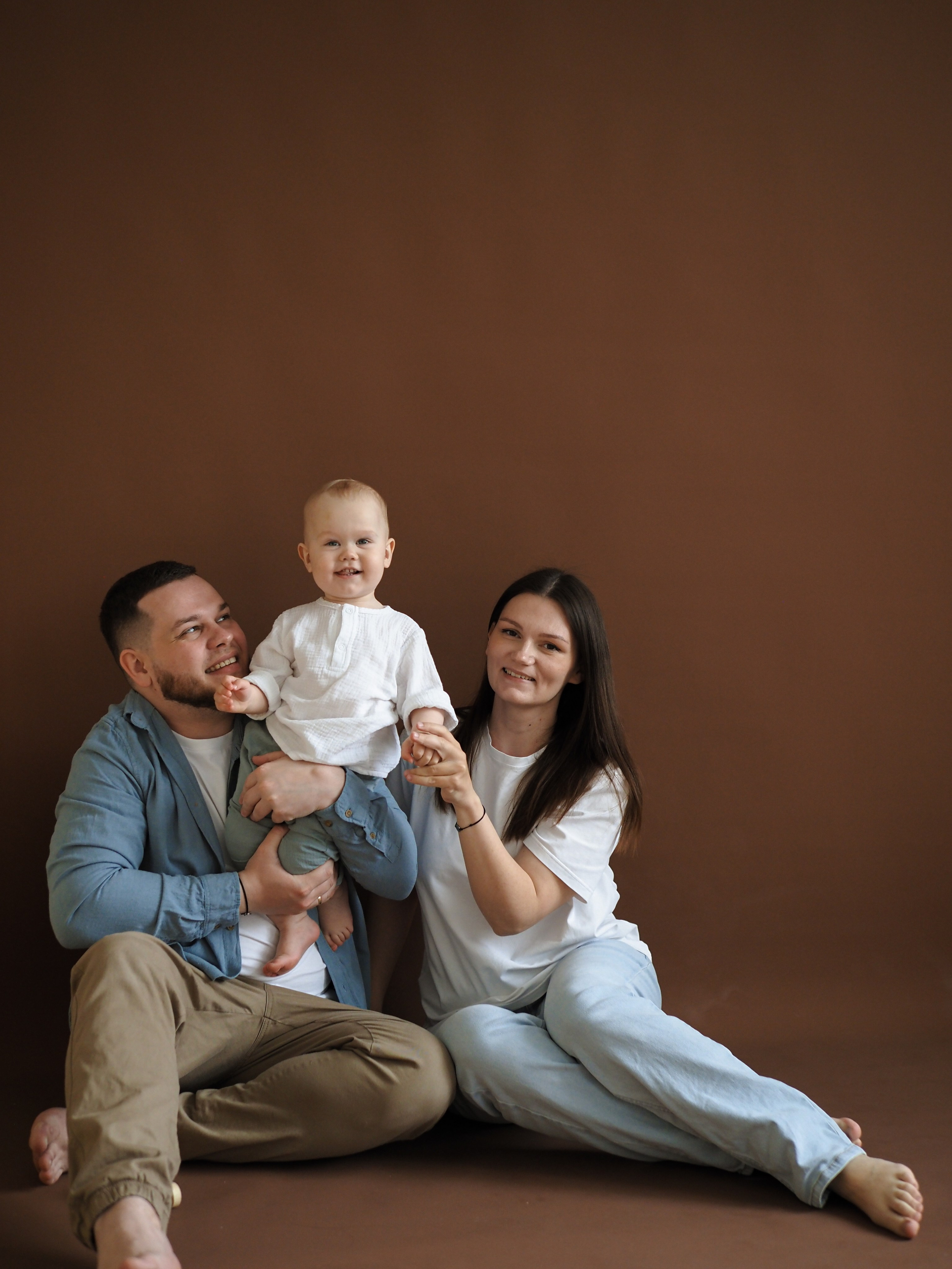 Арсений с мамочкой и папулей :). Фотограф Рязань. Семейный Свадебный фотограф