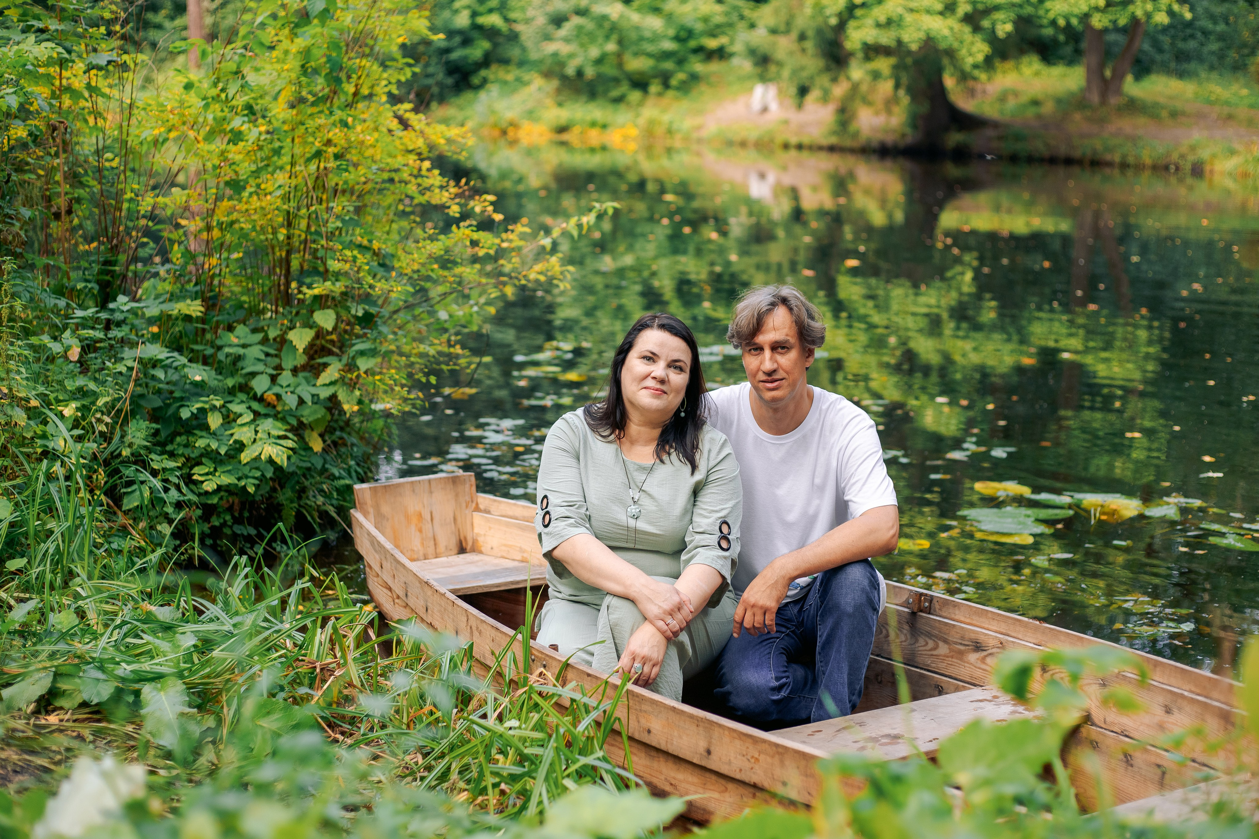 Семейная фотосессия в Шуваловском парке. Фотограф в Санкт-Петербурге, Анна Скворцова