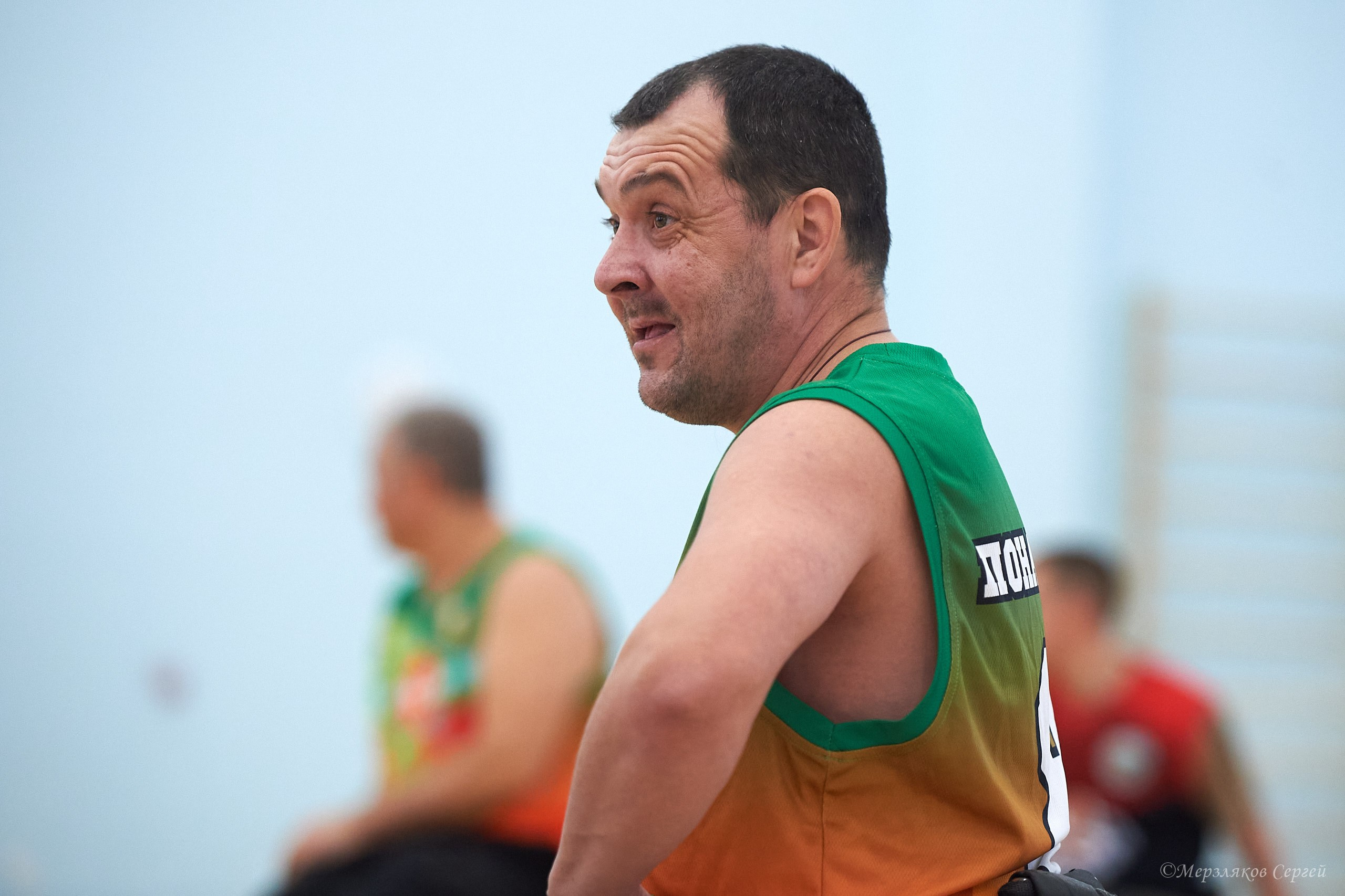 X традиционный Рождественский турнир по баскетболу на колясках. Ижевск. Спортивный репортажный фотограф в Ижевске Сергей Мерзляков