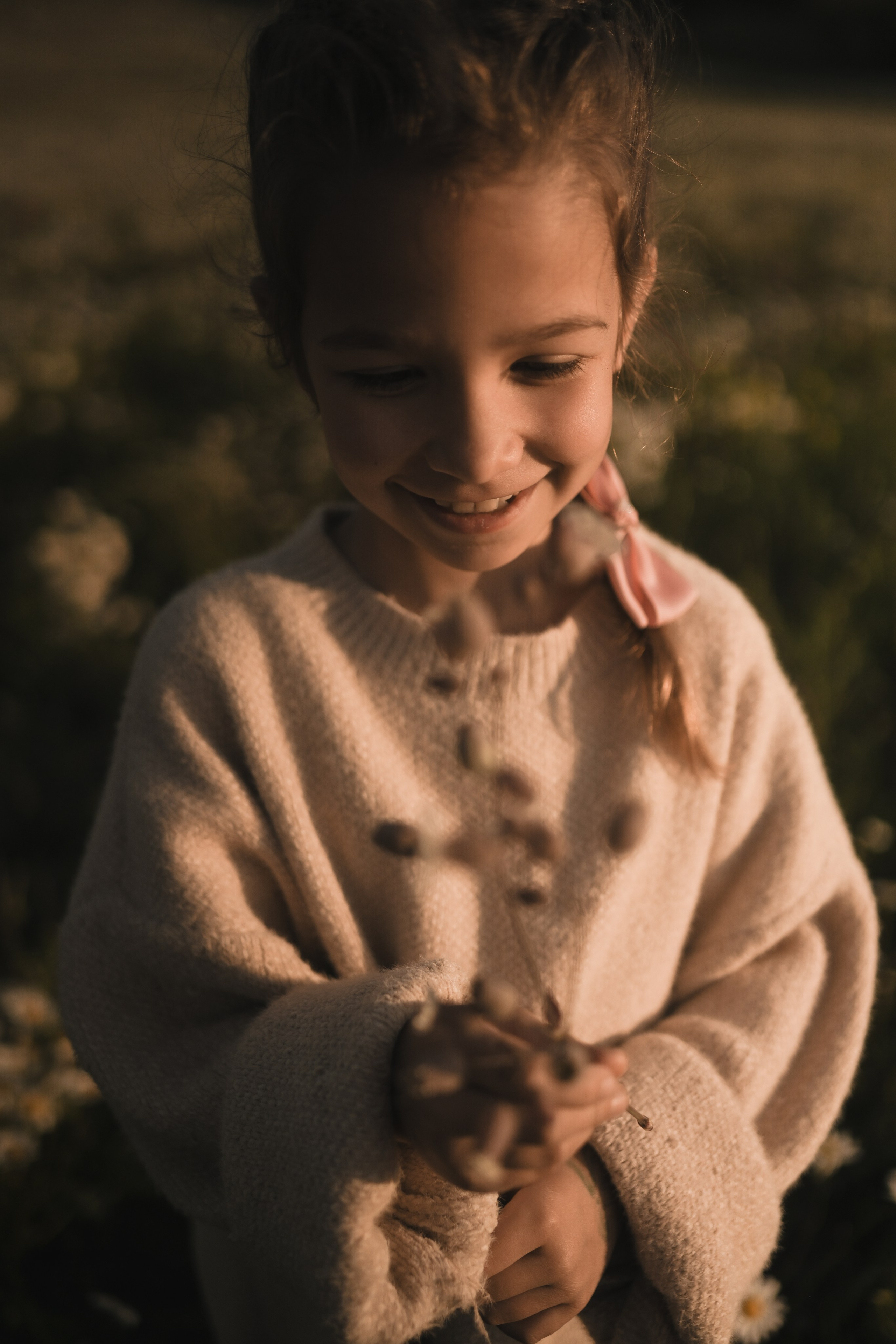 Семейная фотосессия в ромашковом поле в Крыму. Свадебный и семейный фотограф и видеограф, Крым, Москва, Санкт -Петербург
