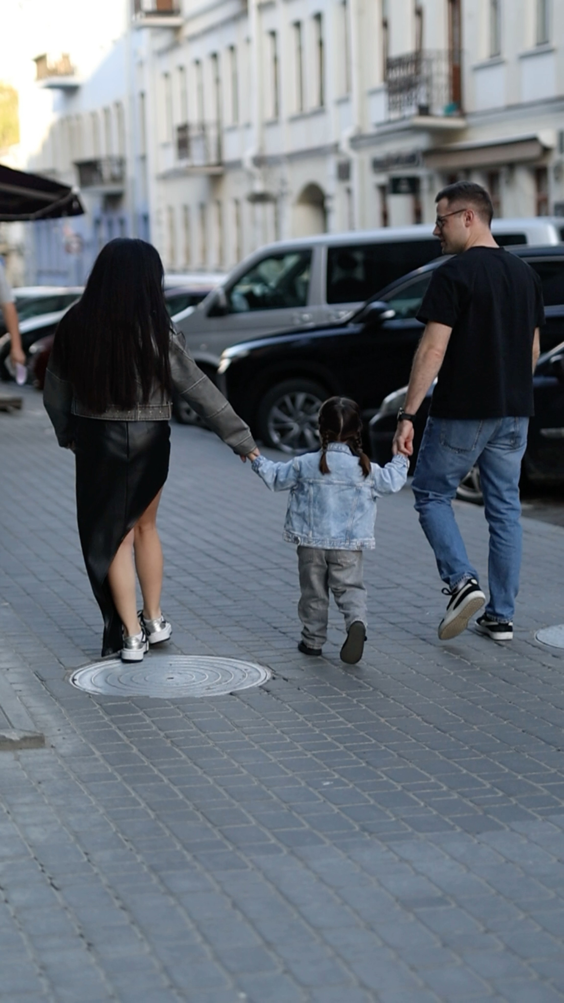 Семейная съёмка в центре города