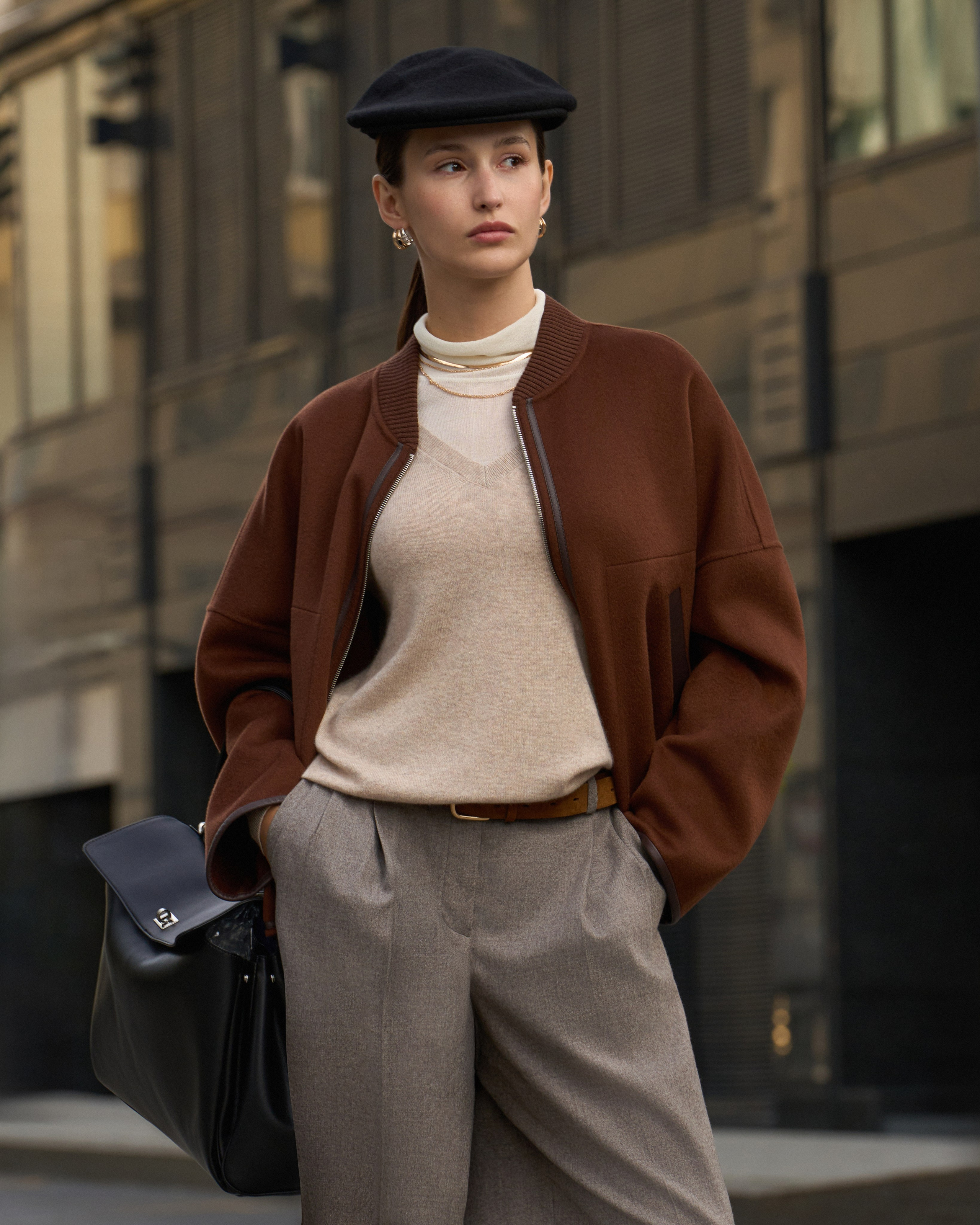 Стрит лукбук осень-зима. Фотограф для брендов в Москве Мария Волковская