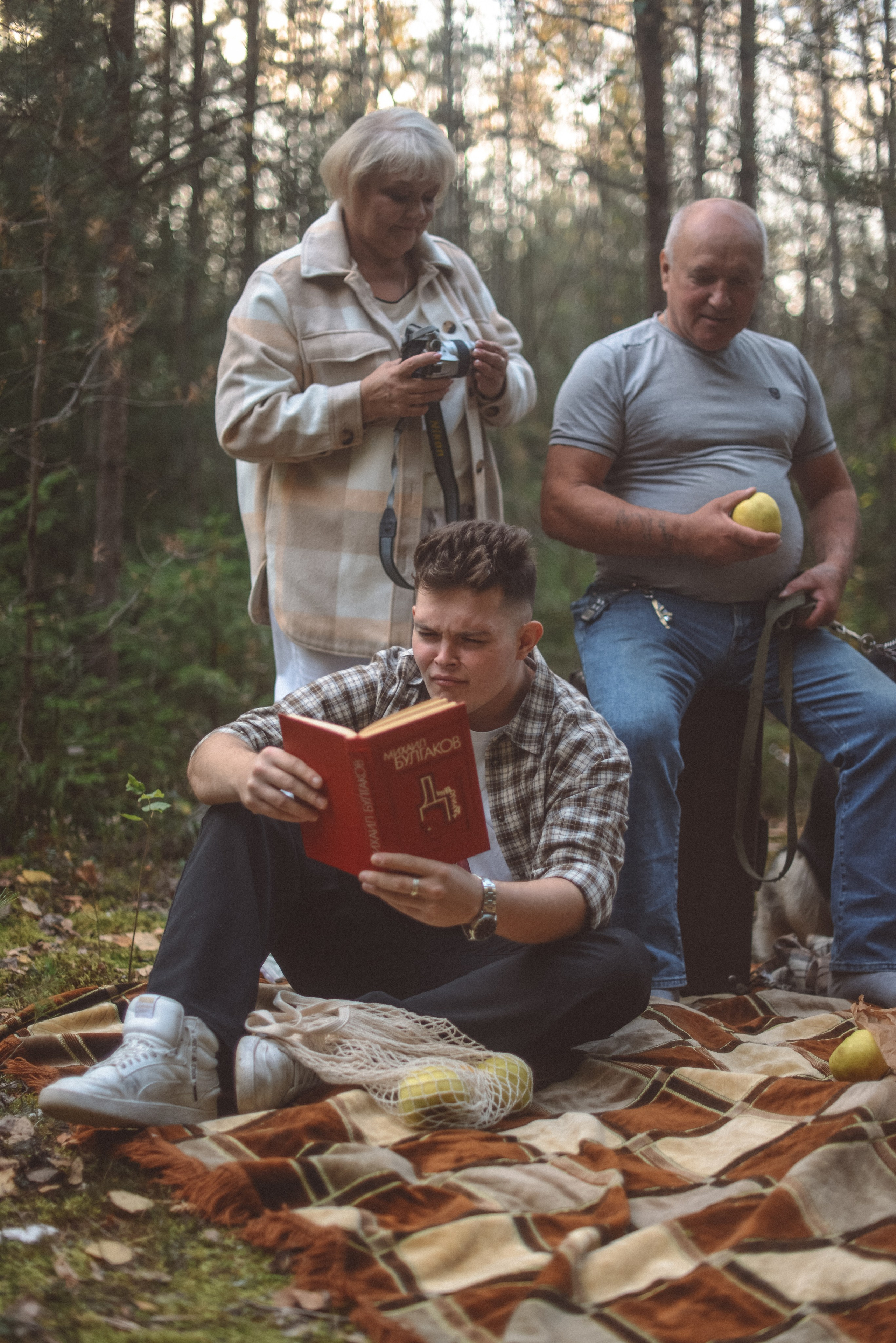 Одним осенним днем. Семейный и детский фотограф в Москве Князева Диана