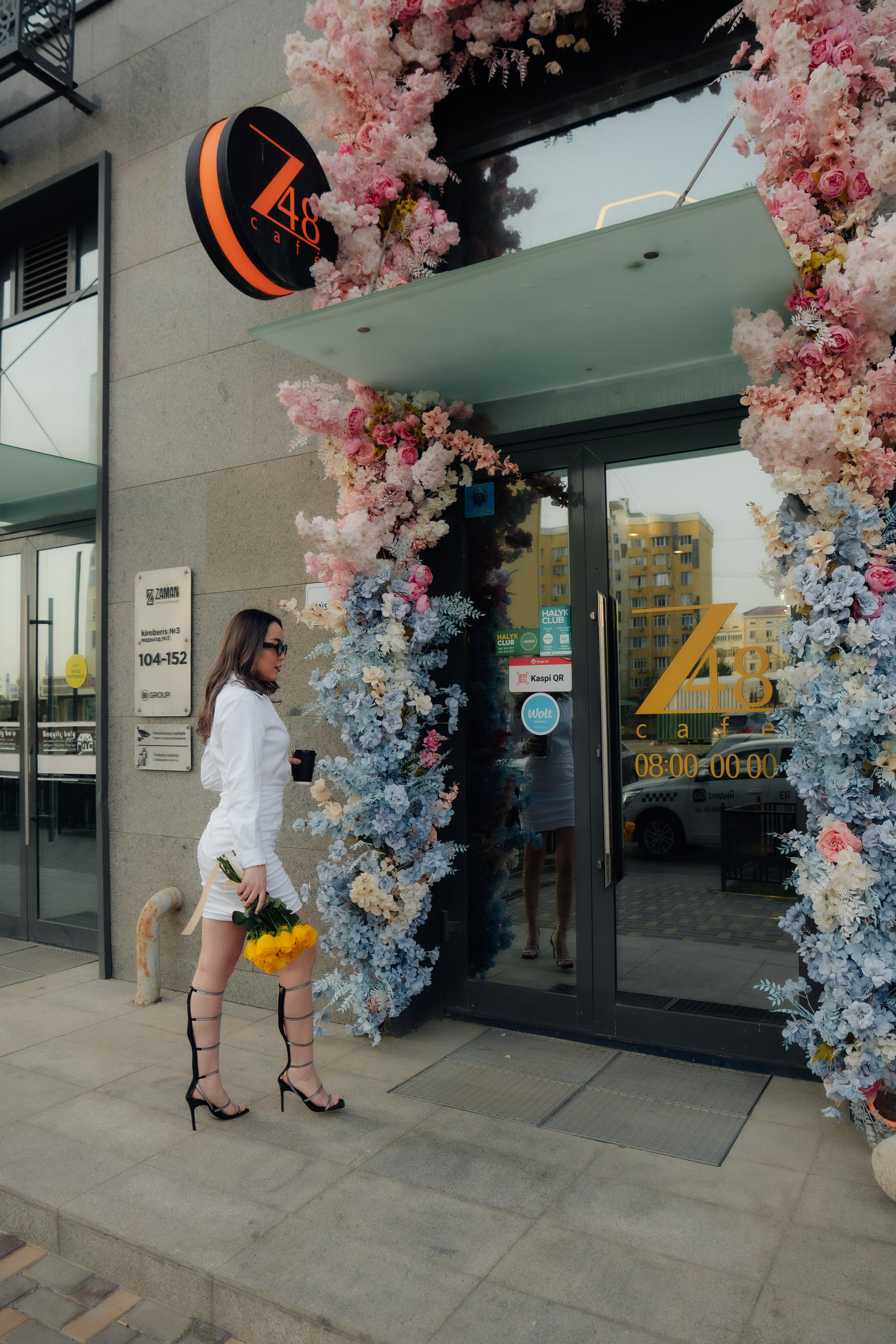 Жанерке. Уличная фотосессия. Уличный и студийный фотограф в Астане Ержанов Нурасыл