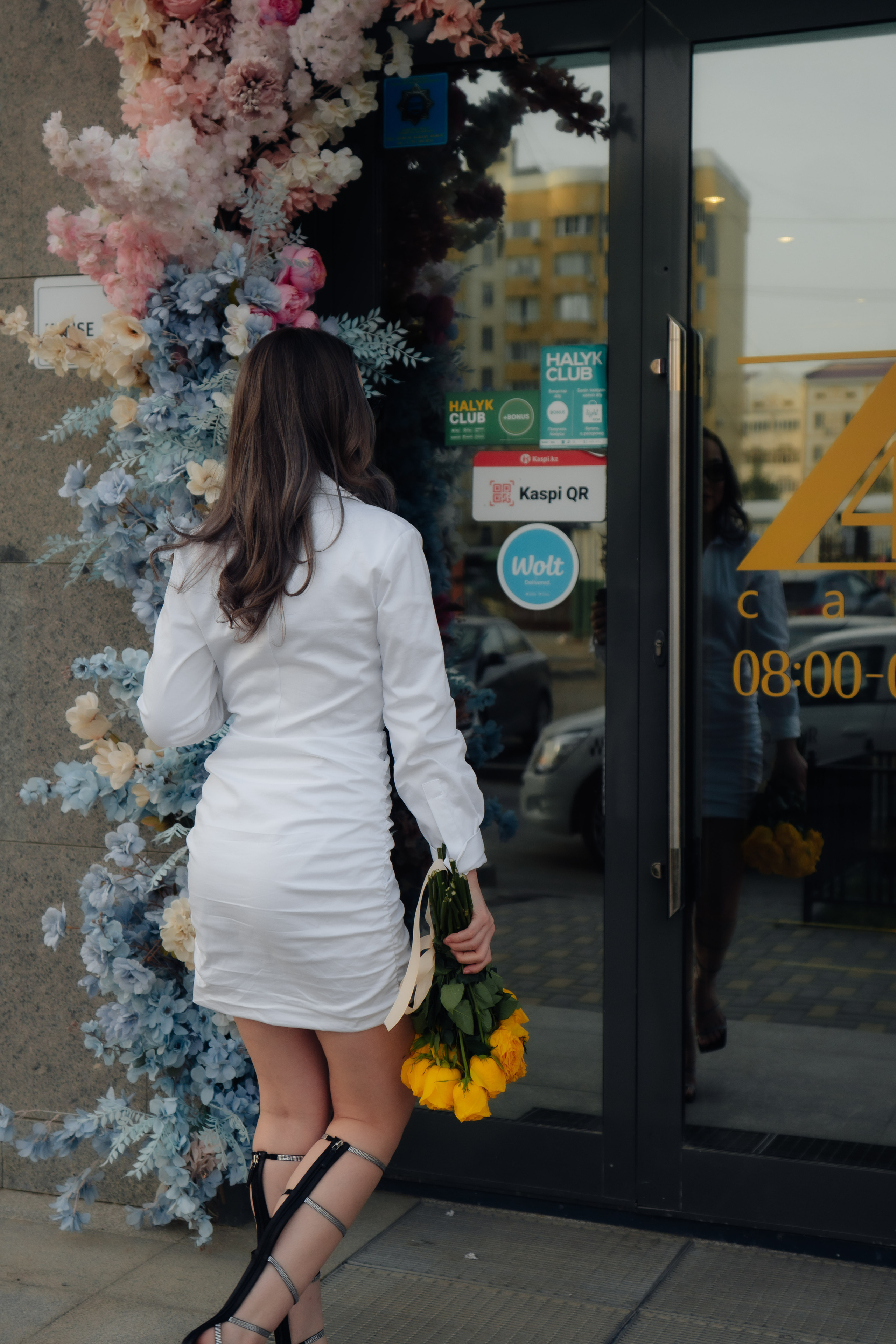 Жанерке. Уличная фотосессия. Уличный и студийный фотограф в Астане Ержанов Нурасыл