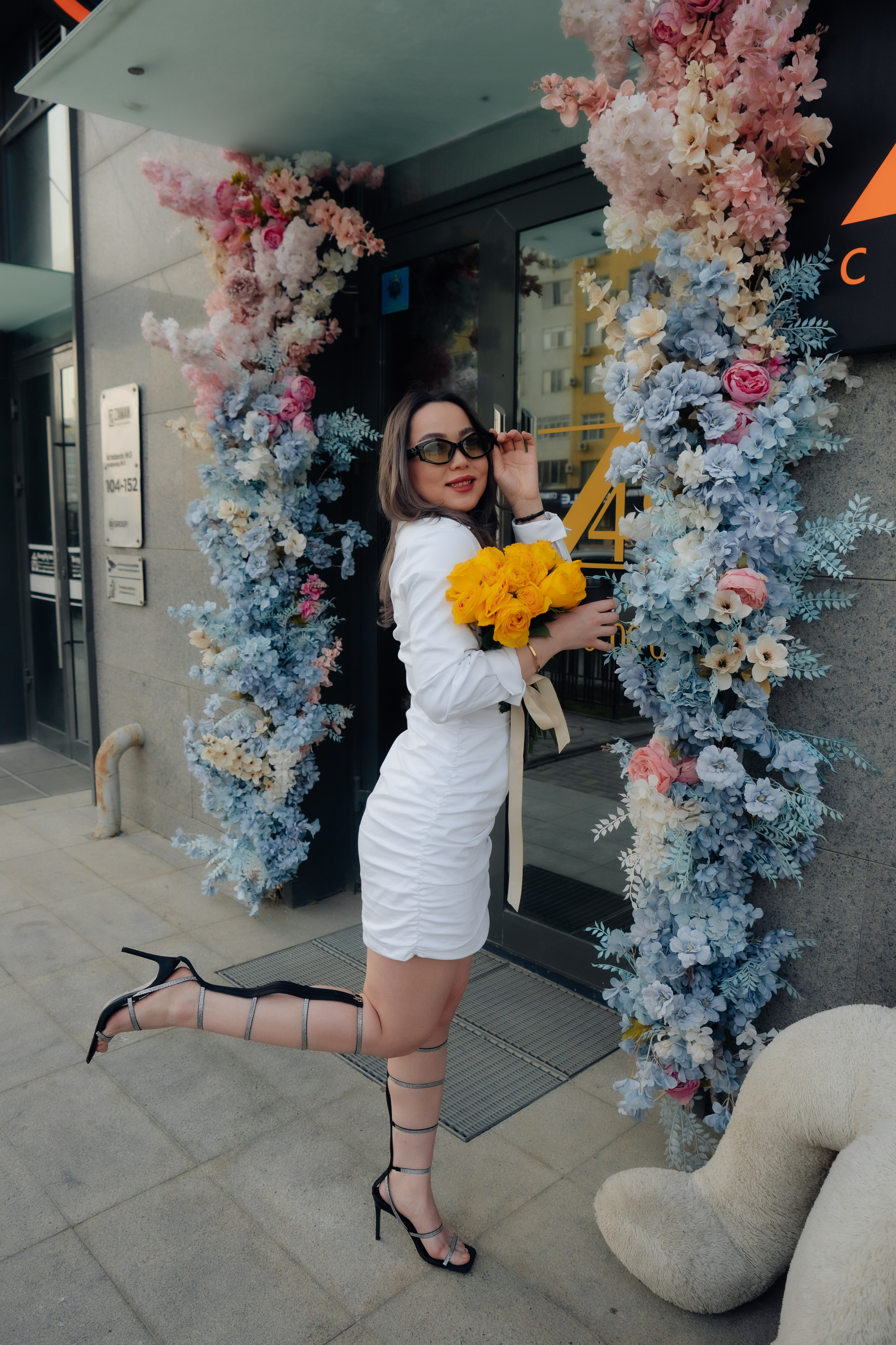 Жанерке. Уличная фотосессия. Уличный и студийный фотограф в Астане Ержанов Нурасыл