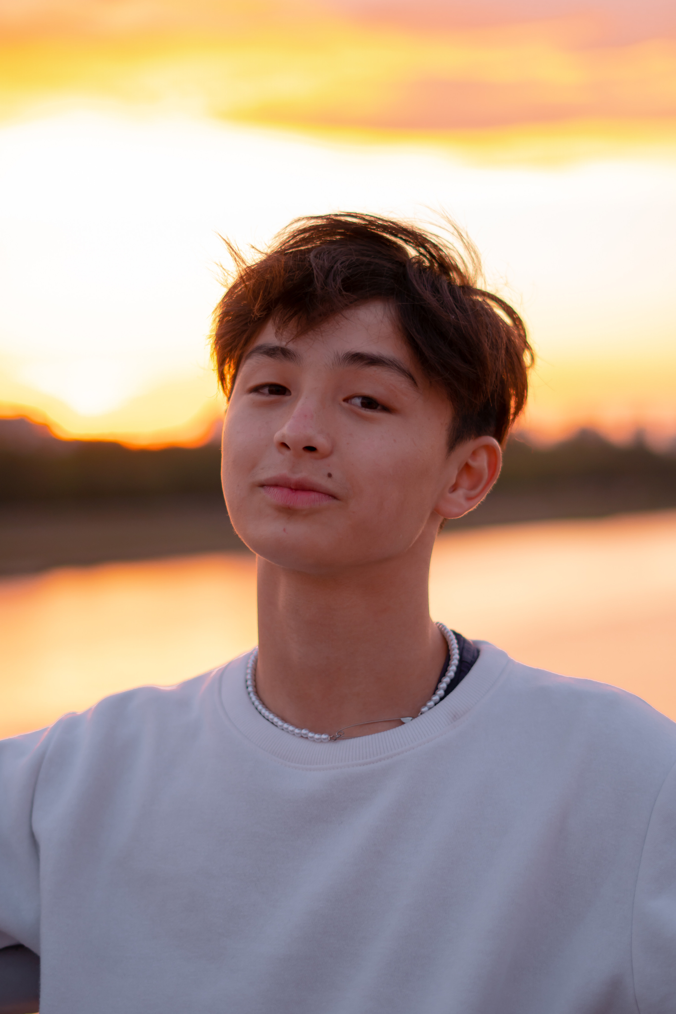 Портрет на закате. Уличный и студийный фотограф в Астане Ержанов Нурасыл