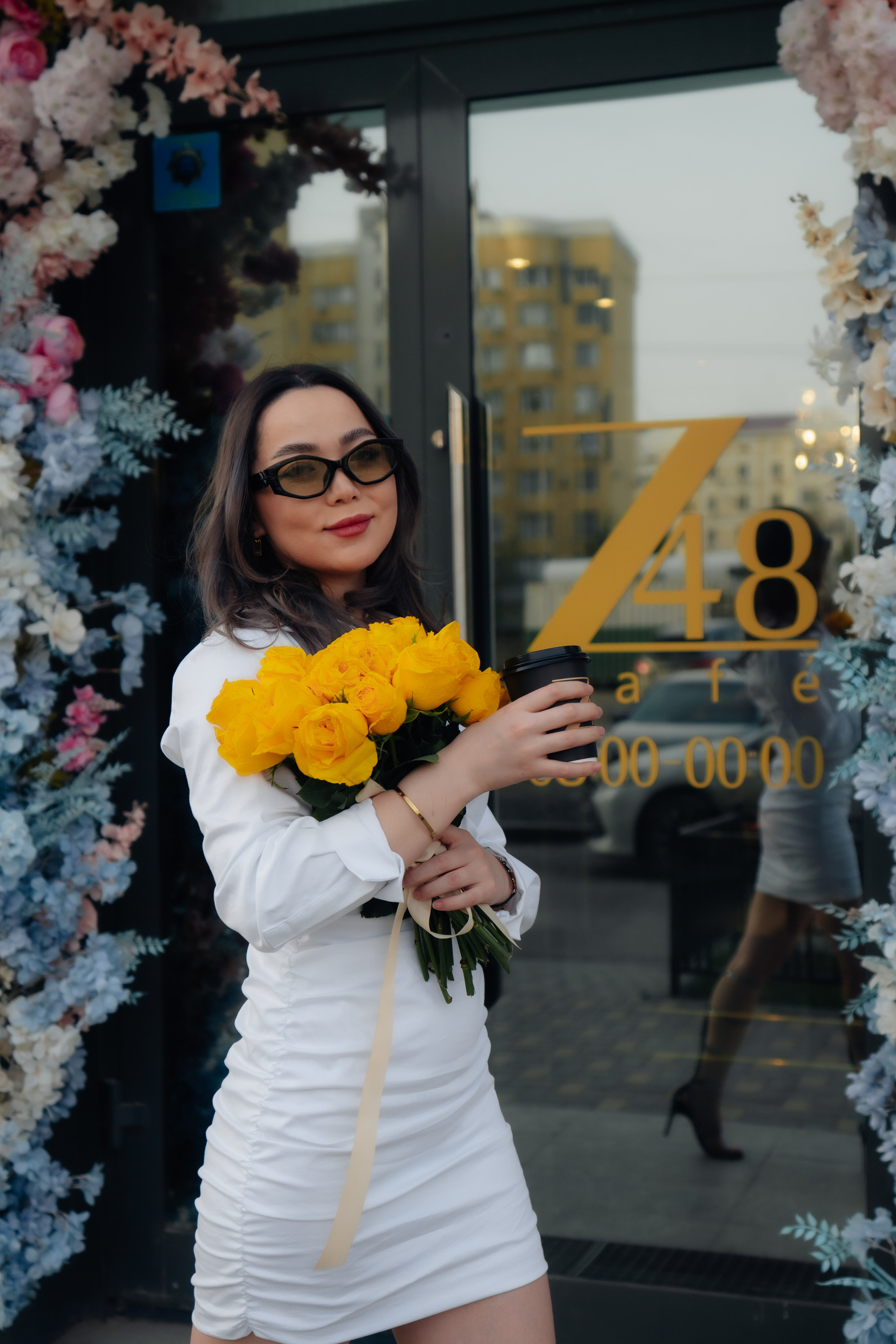 Жанерке. Уличная фотосессия. Уличный и студийный фотограф в Астане Ержанов Нурасыл