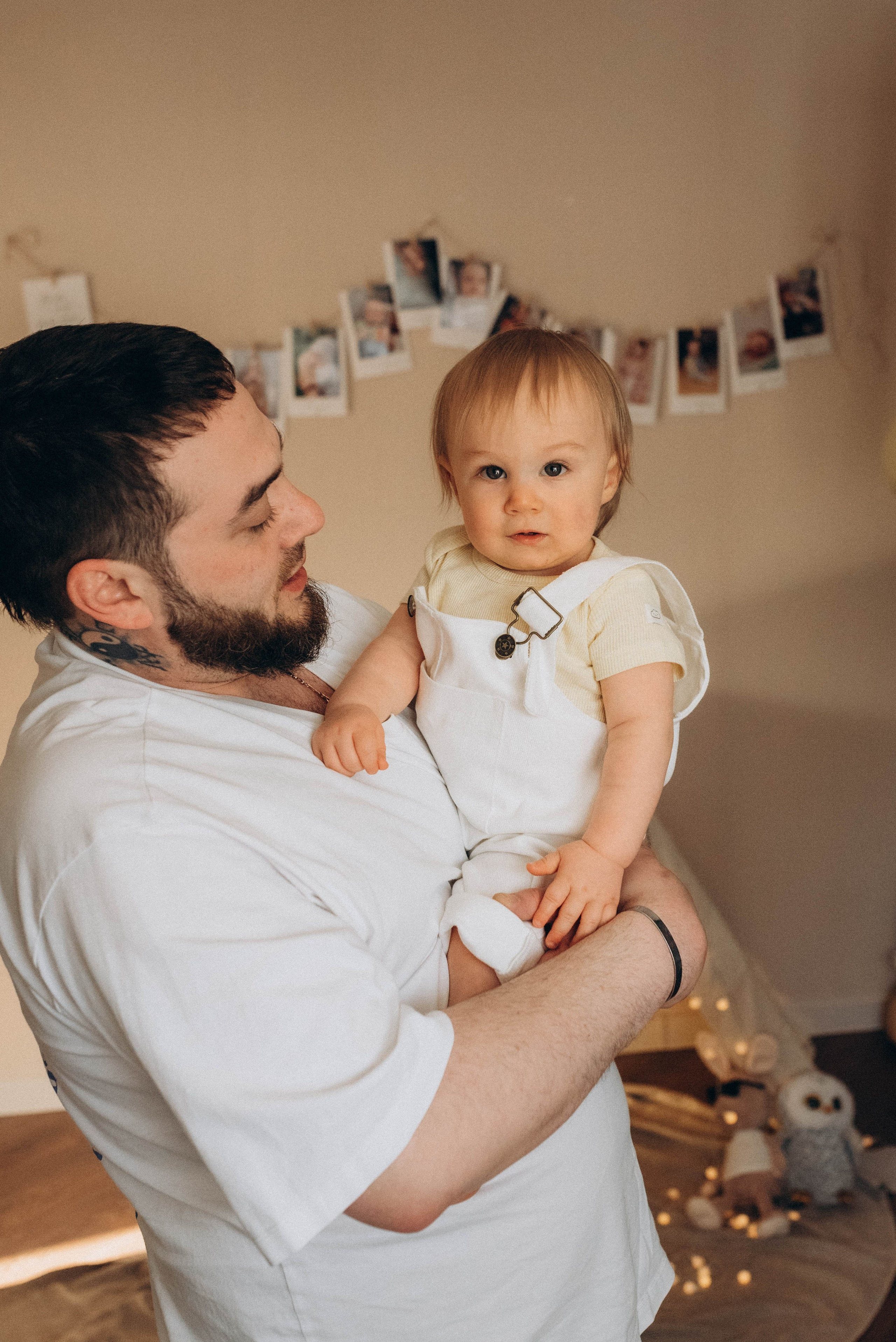 Домашняя фотосессия ко дню рождения малыша. Семейный фотограф в Железнодорожном Масаева Елена