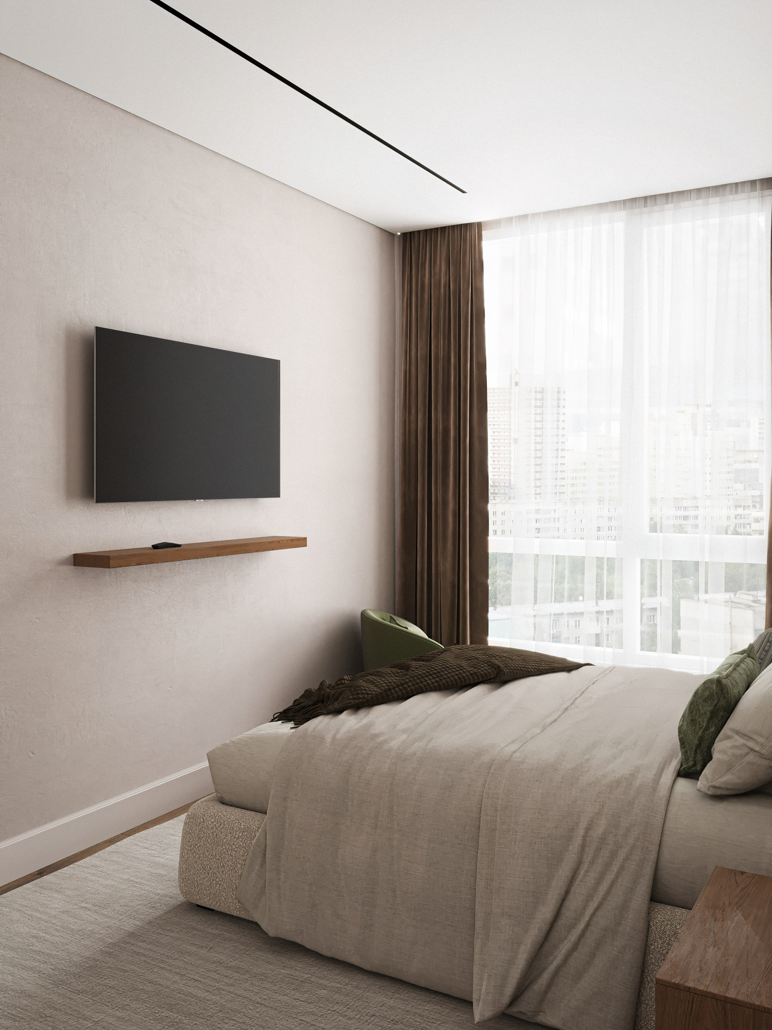 Квартира 44 кв. м. Юлия Григорьева — 3D визуализатор