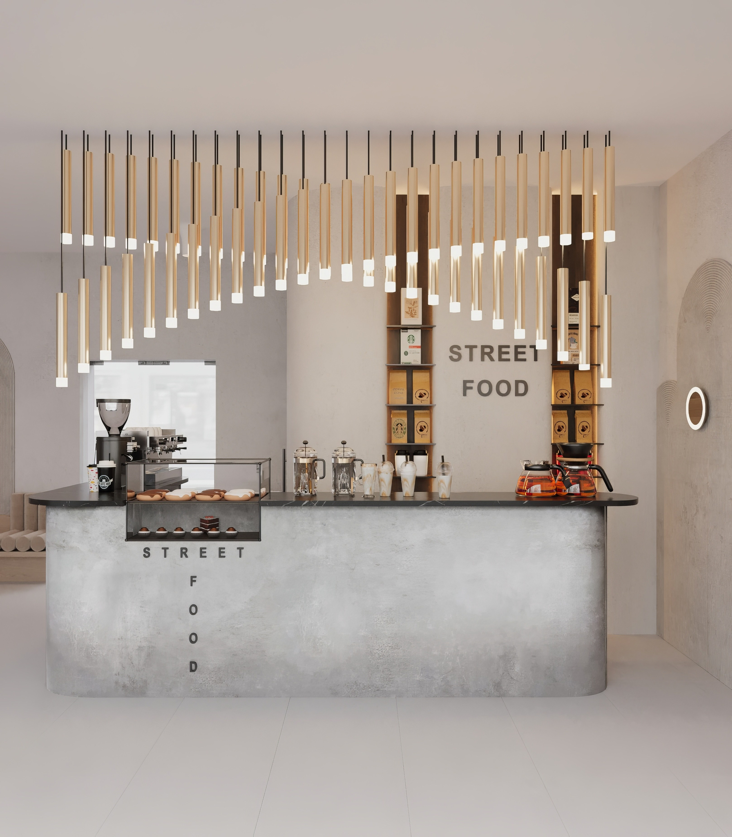 Кафе. Мансур Гусейнов дизайнер интерьеров г. Махачкала