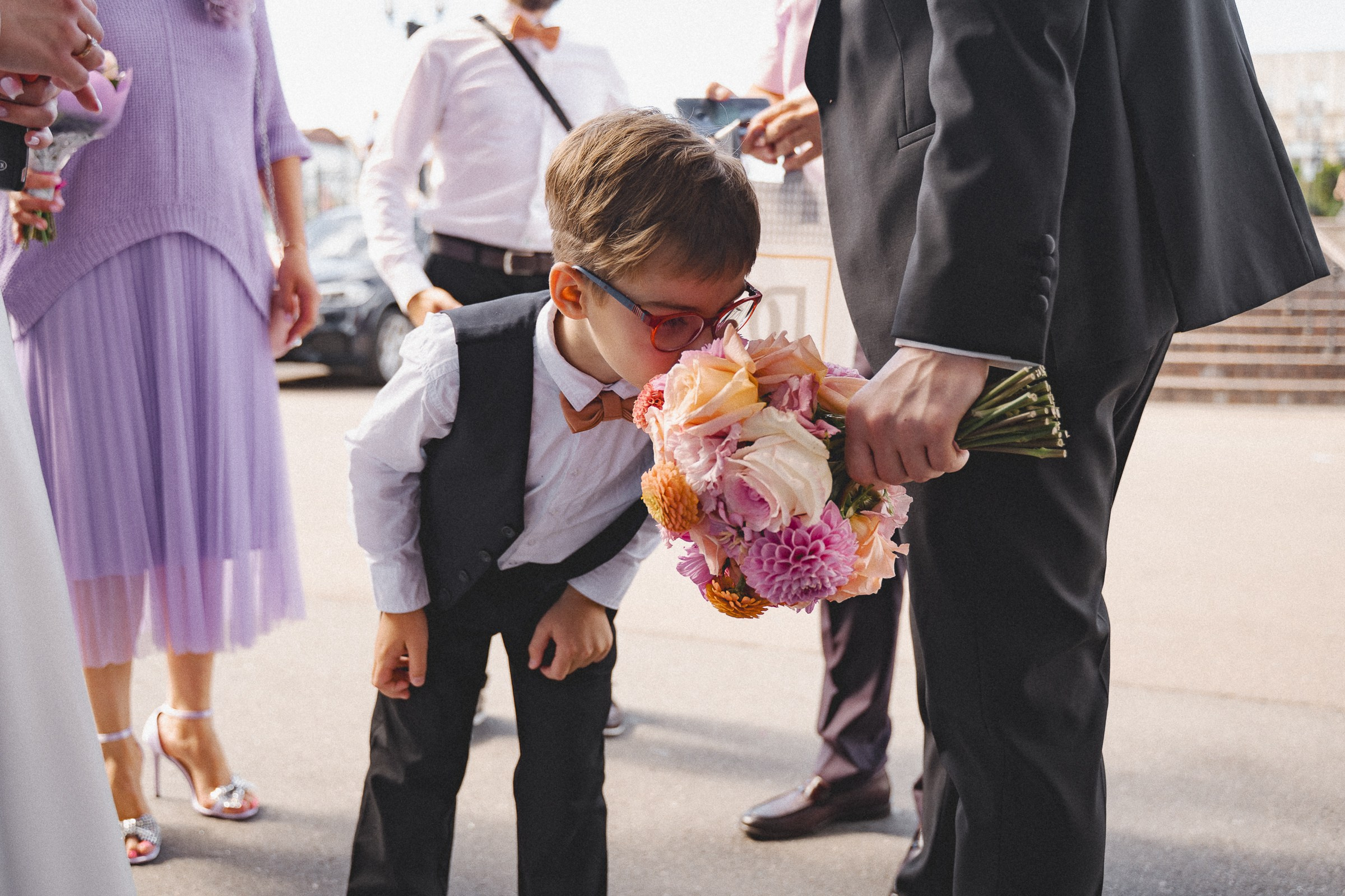 Запах цвета корал, фуксия, оранж. Свадебный фотограф Александр Осипов