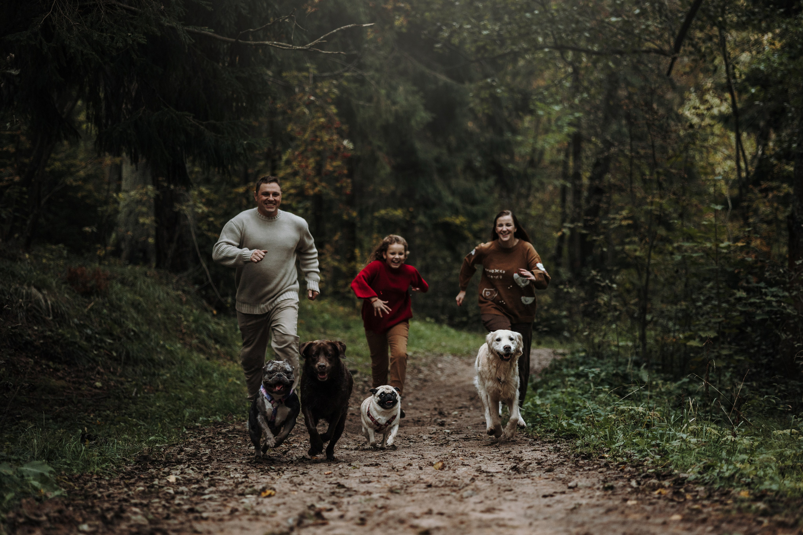 Девочки и их семья. Фотограф — Анималист | Санкт-Петербург