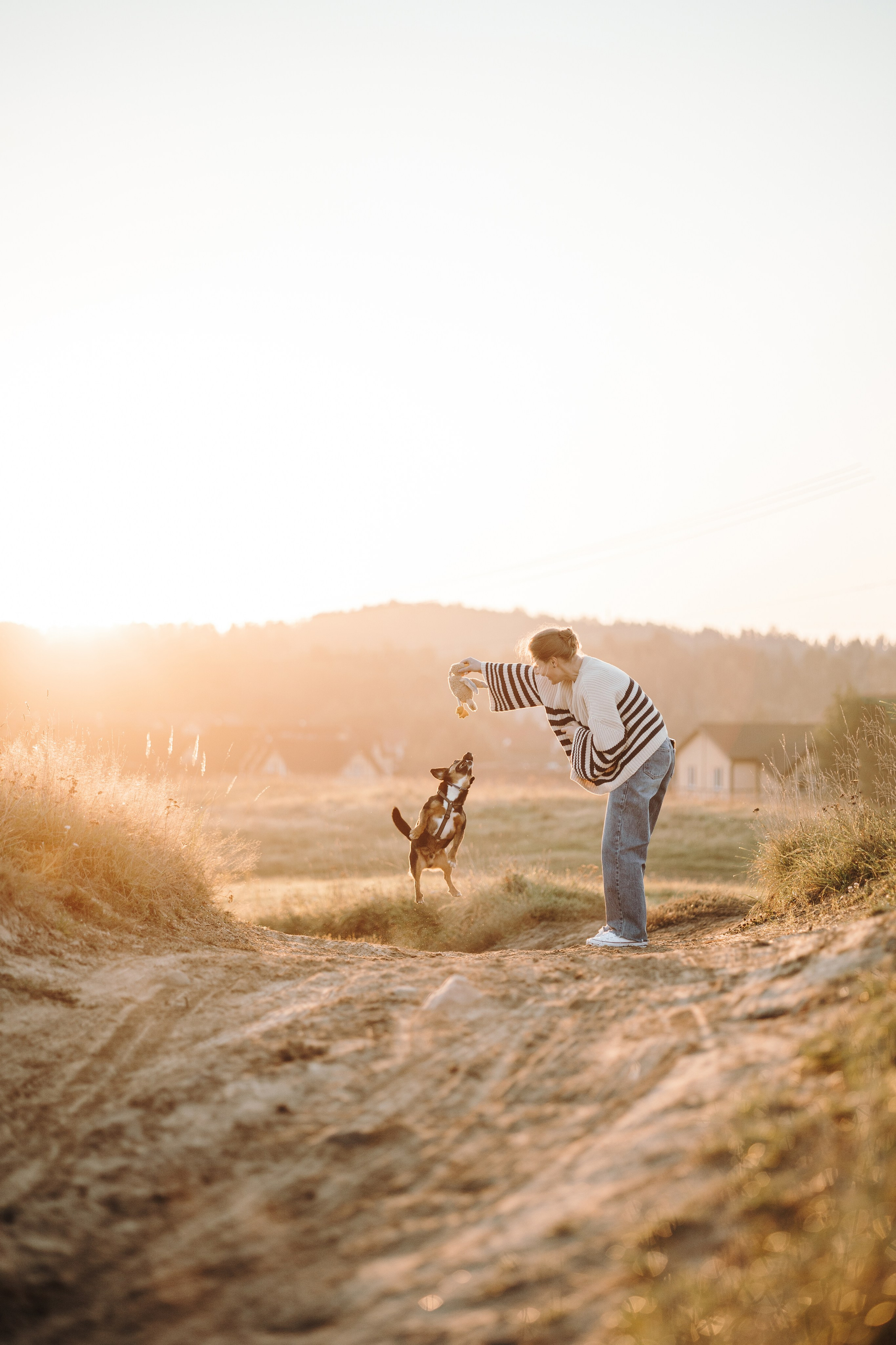 Ольга и Рекс. Фотограф — Анималист | Санкт-Петербург