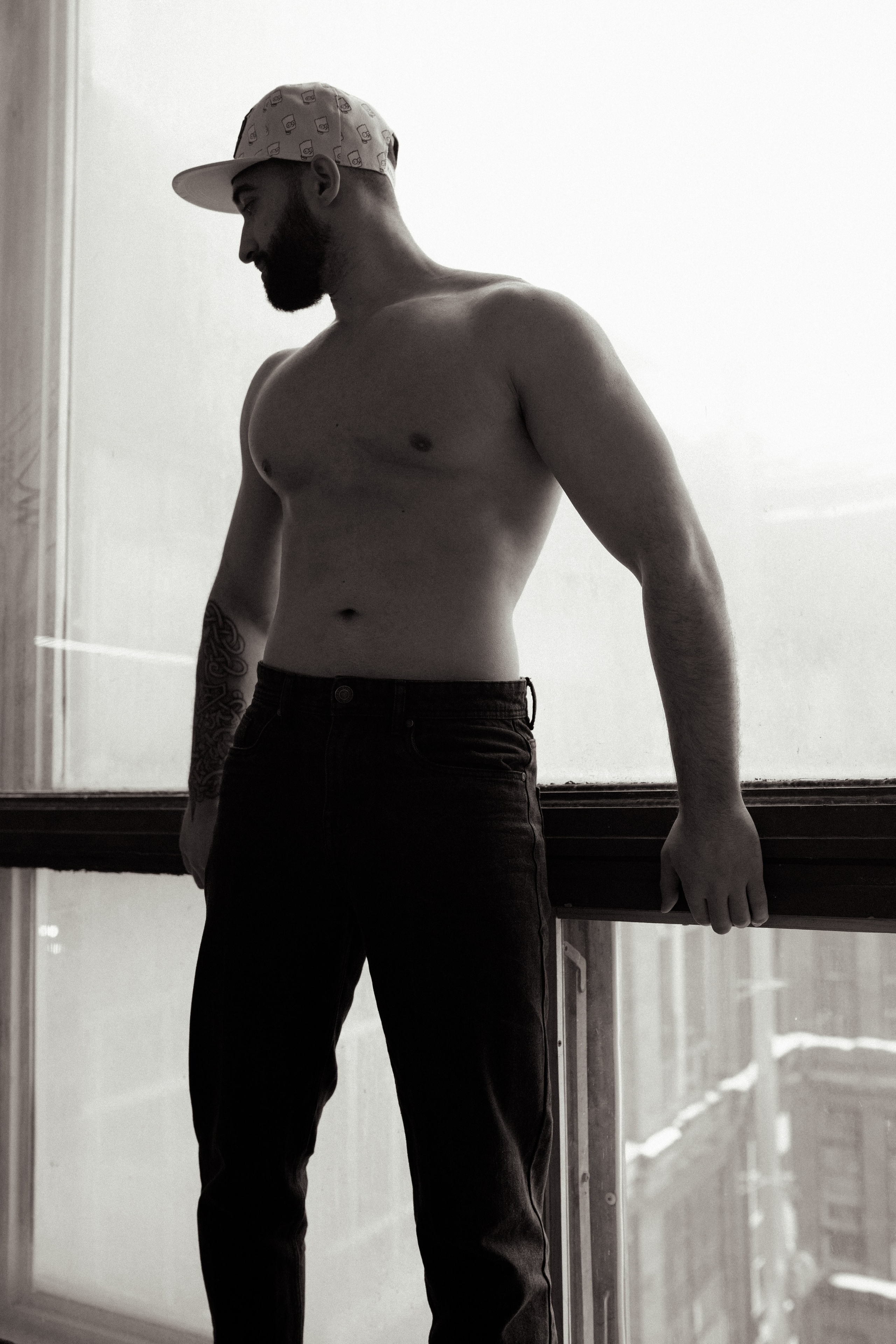 Мужской портрет. Ню фотография, портреты, атмосферные съемки