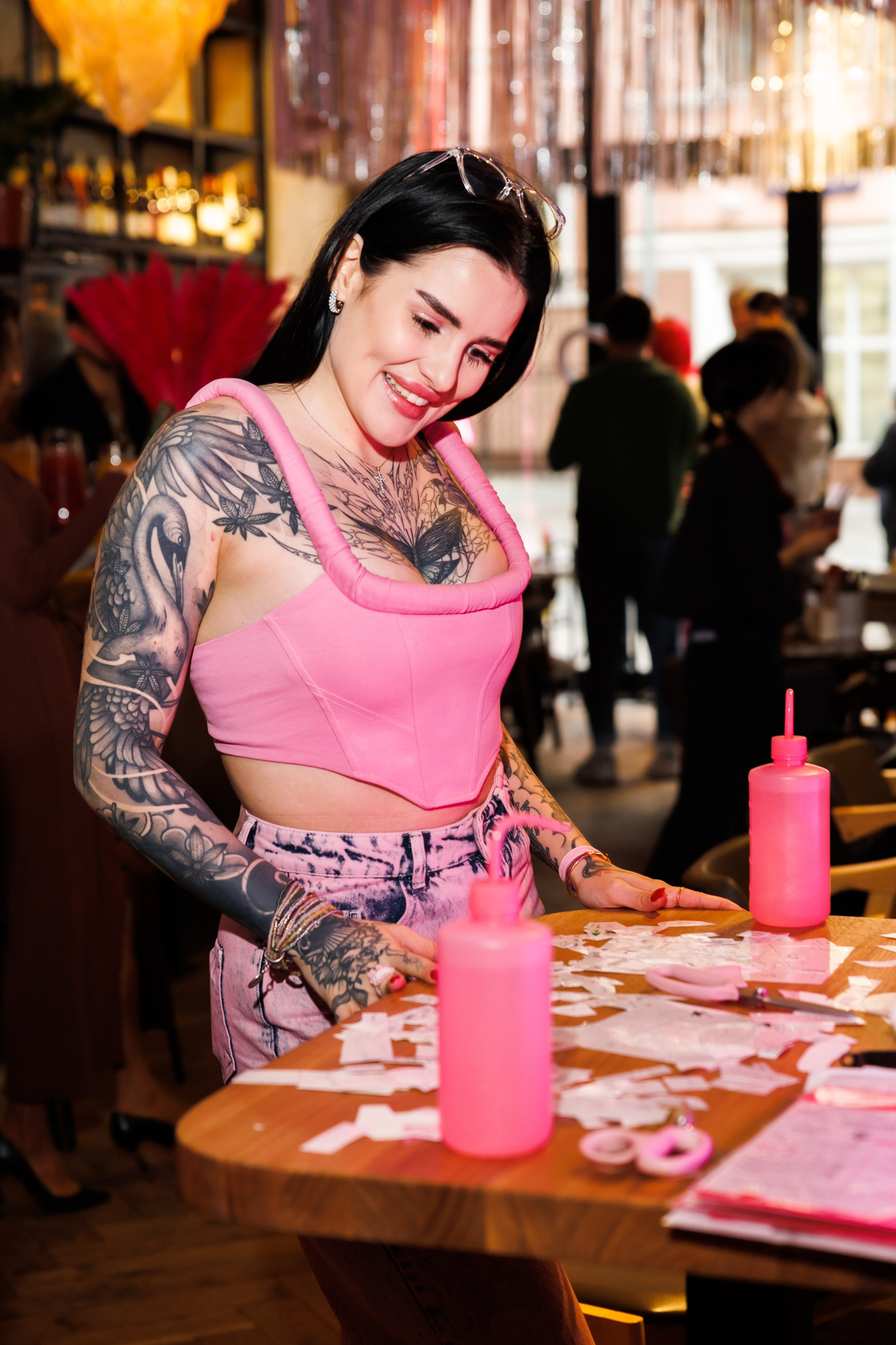 VIVA TATOO x PASTA QUEEN. Фотограф Москва. Репортажная съемка, портрет, бизнес-портрет