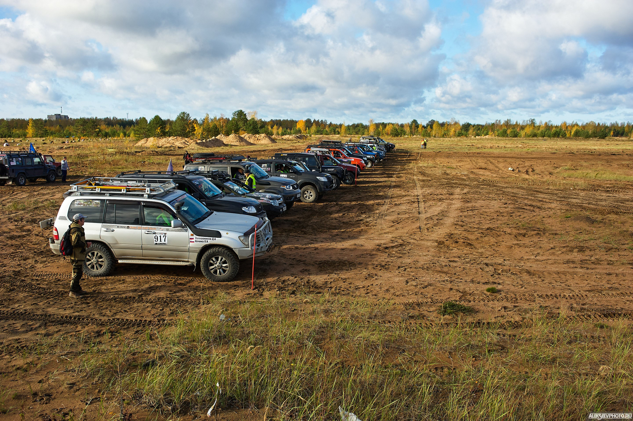 2020.10.10 — Финал Кубка ДОСААФ — Базлаг, торжественный старт. Фотограф Алексей Алексеев