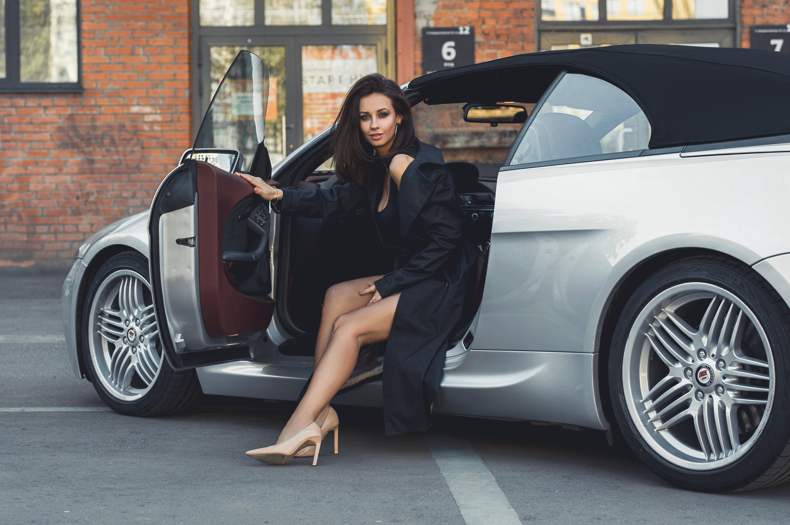 Фотосессия с авто. Александр Mr.Brass — фотографирую женский портрет в Москве