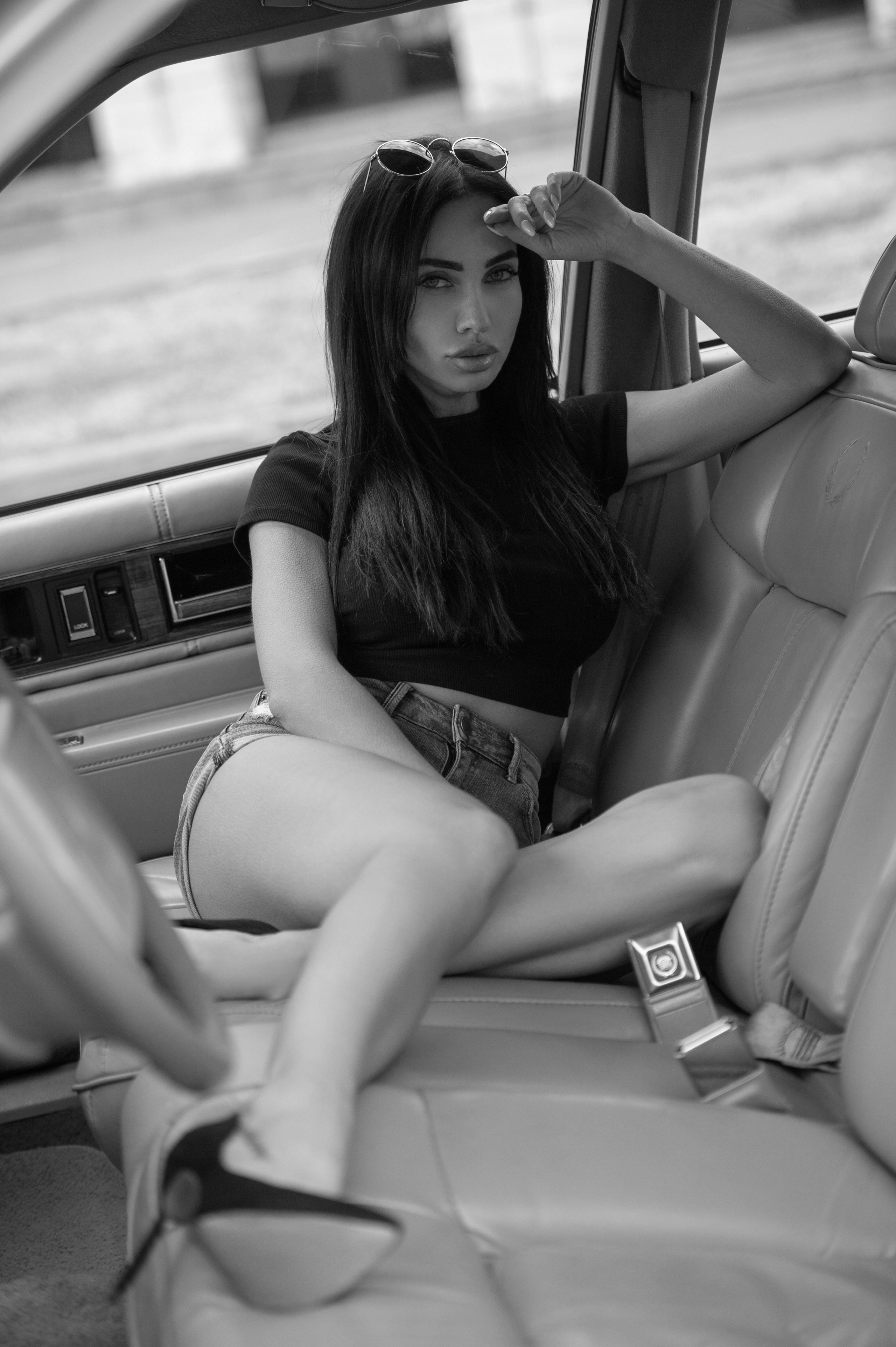 Фотосессия с авто. Александр Mr.Brass — фотографирую женский портрет в Москве