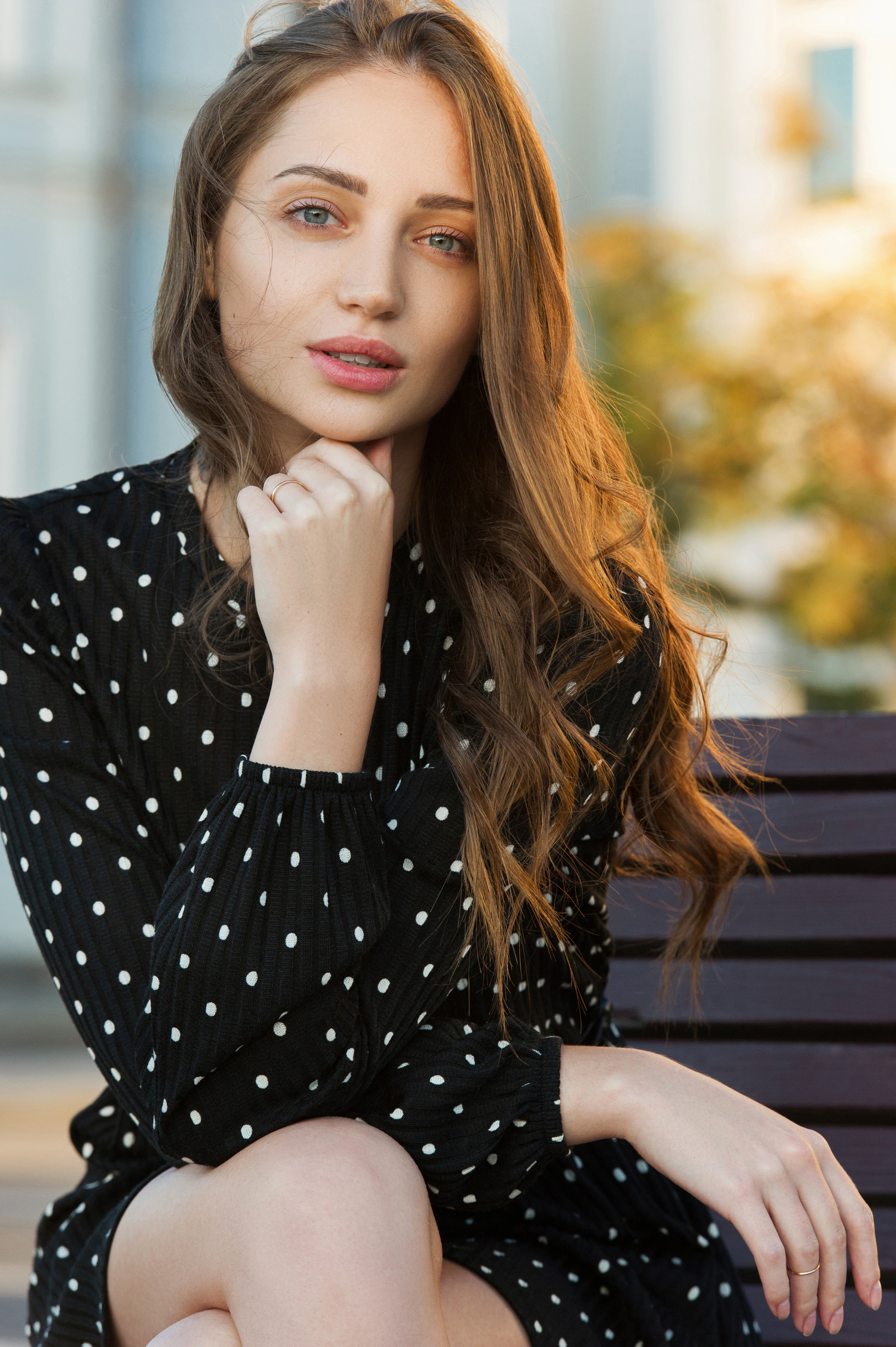 Прогулочная съемка. Александр Mr.Brass — фотографирую женский портрет в Москве