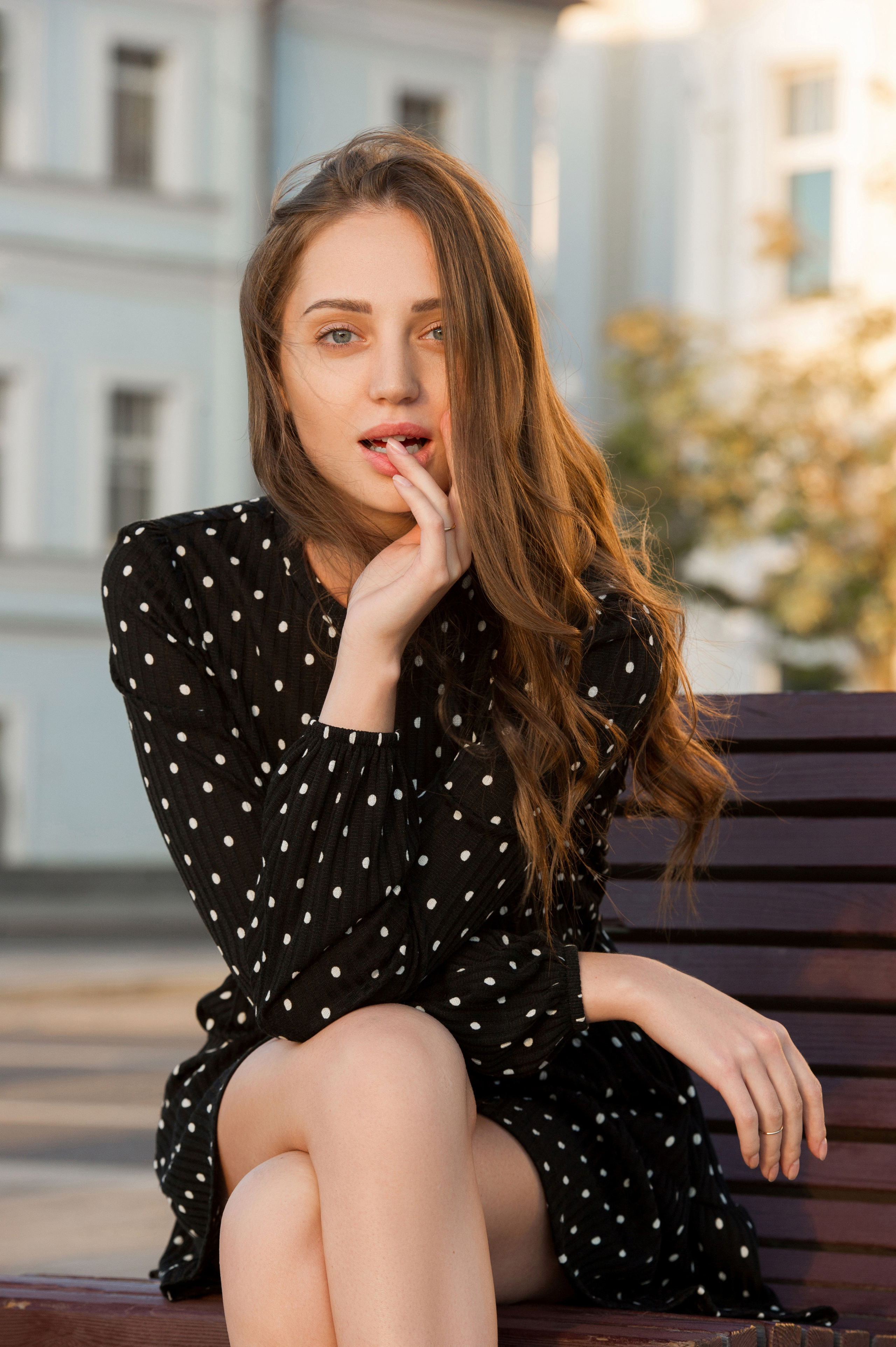 Прогулочная съемка. Александр Mr.Brass — фотографирую женский портрет в Москве