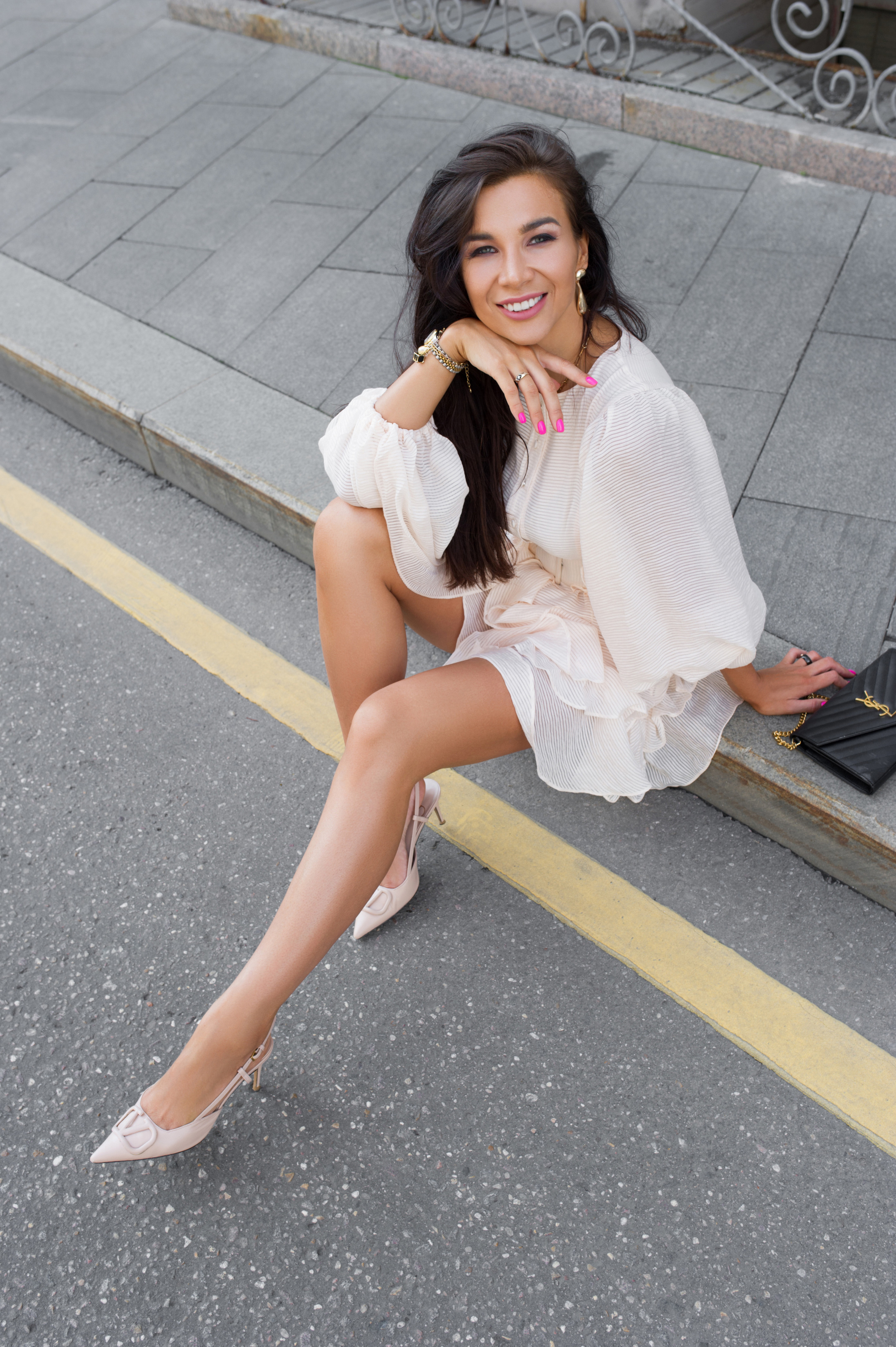 Прогулочная съемка. Александр Mr.Brass — фотографирую женский портрет в Москве