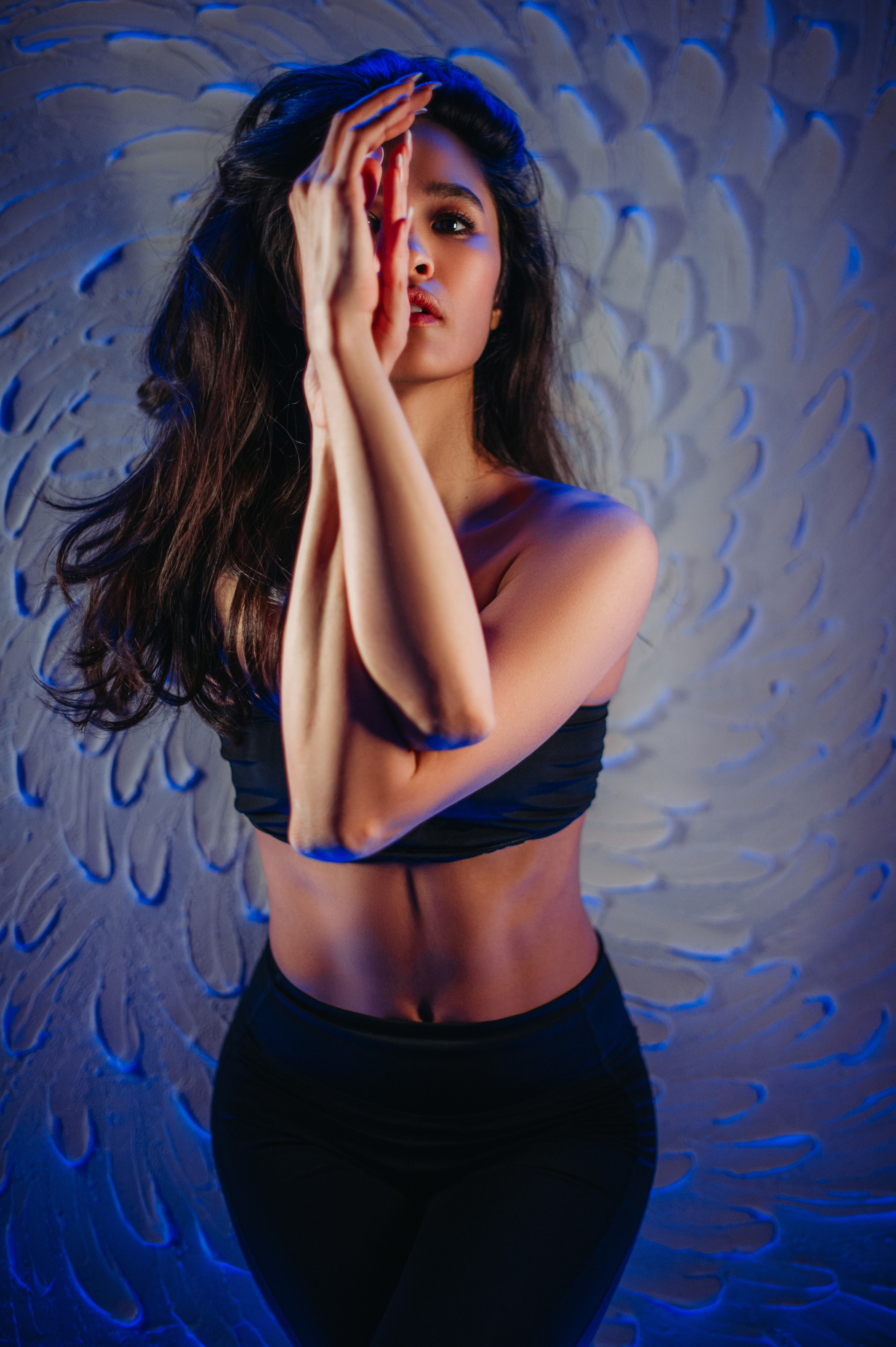 Фотосессия танца. Александр Mr.Brass — фотографирую женский портрет в Москве