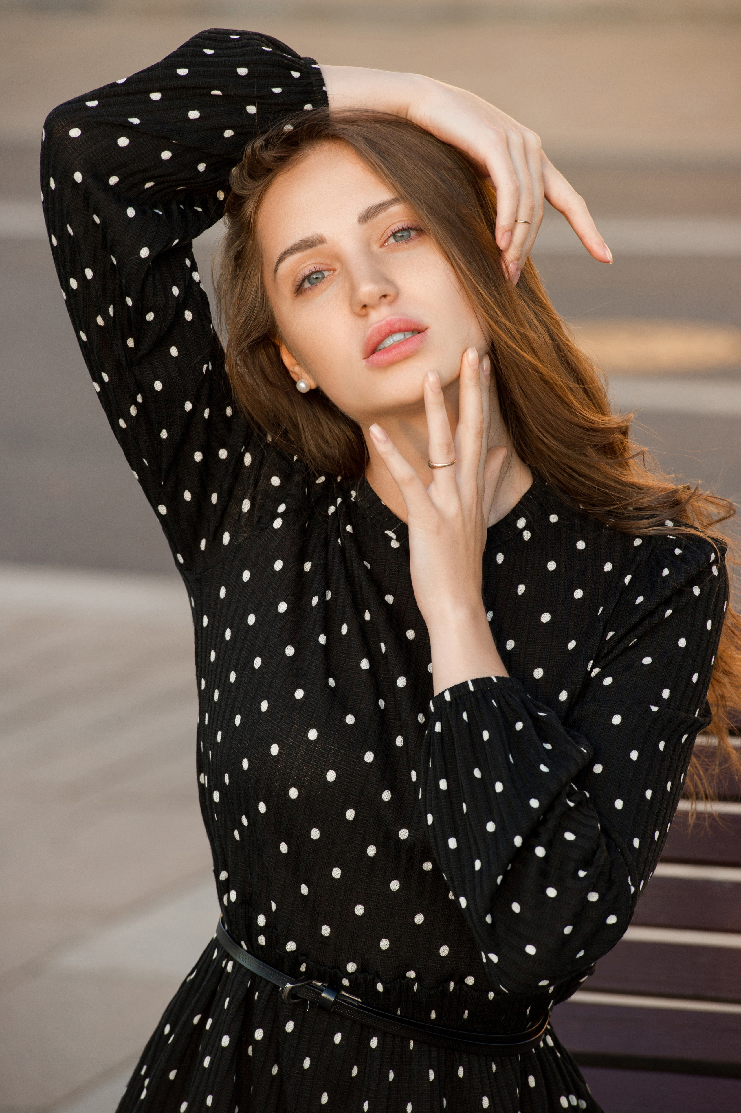 Прогулочная съемка. Александр Mr.Brass — фотографирую женский портрет в Москве