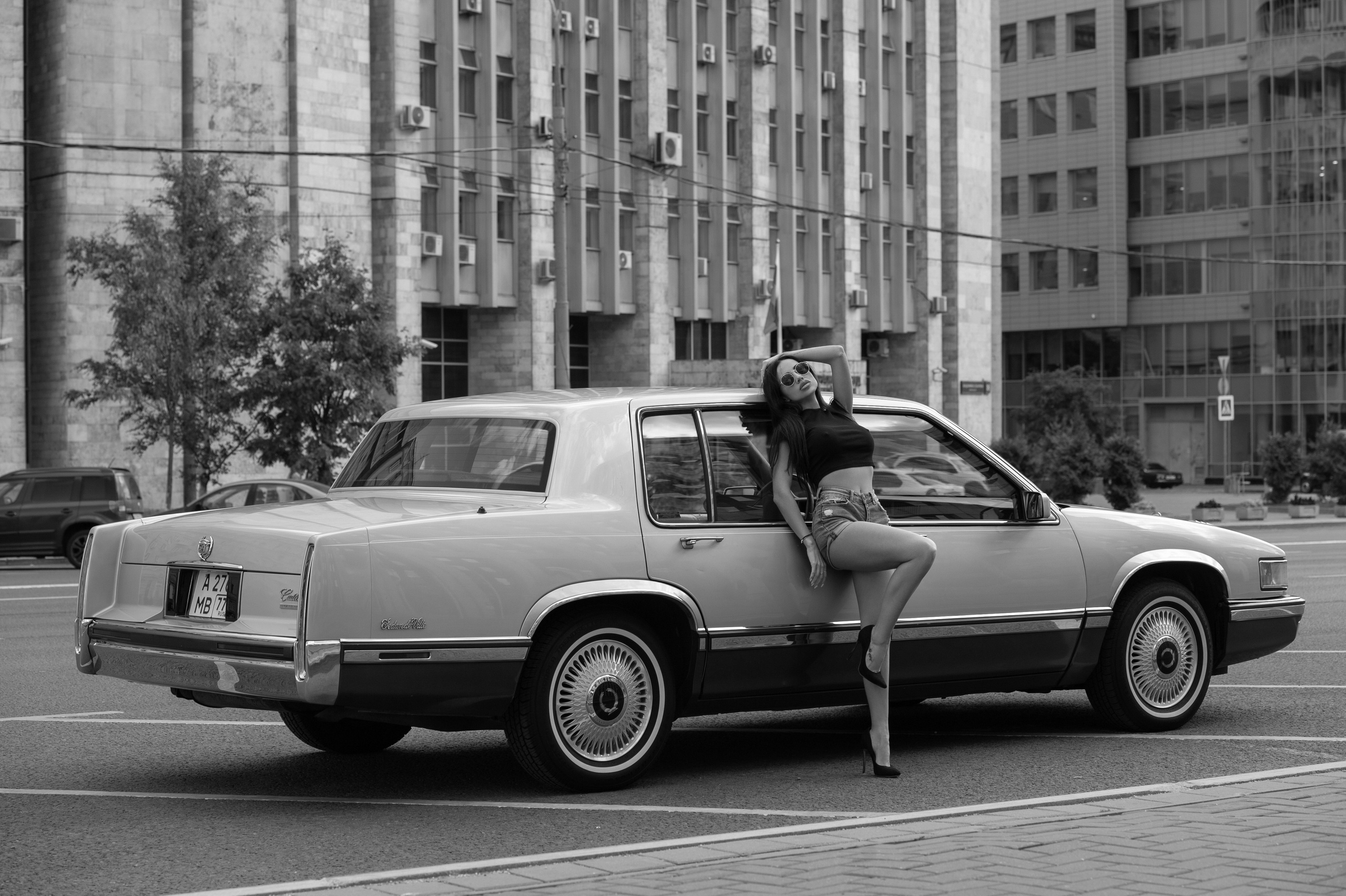 Фотосессия с авто. Александр Mr.Brass — фотографирую женский портрет в Москве